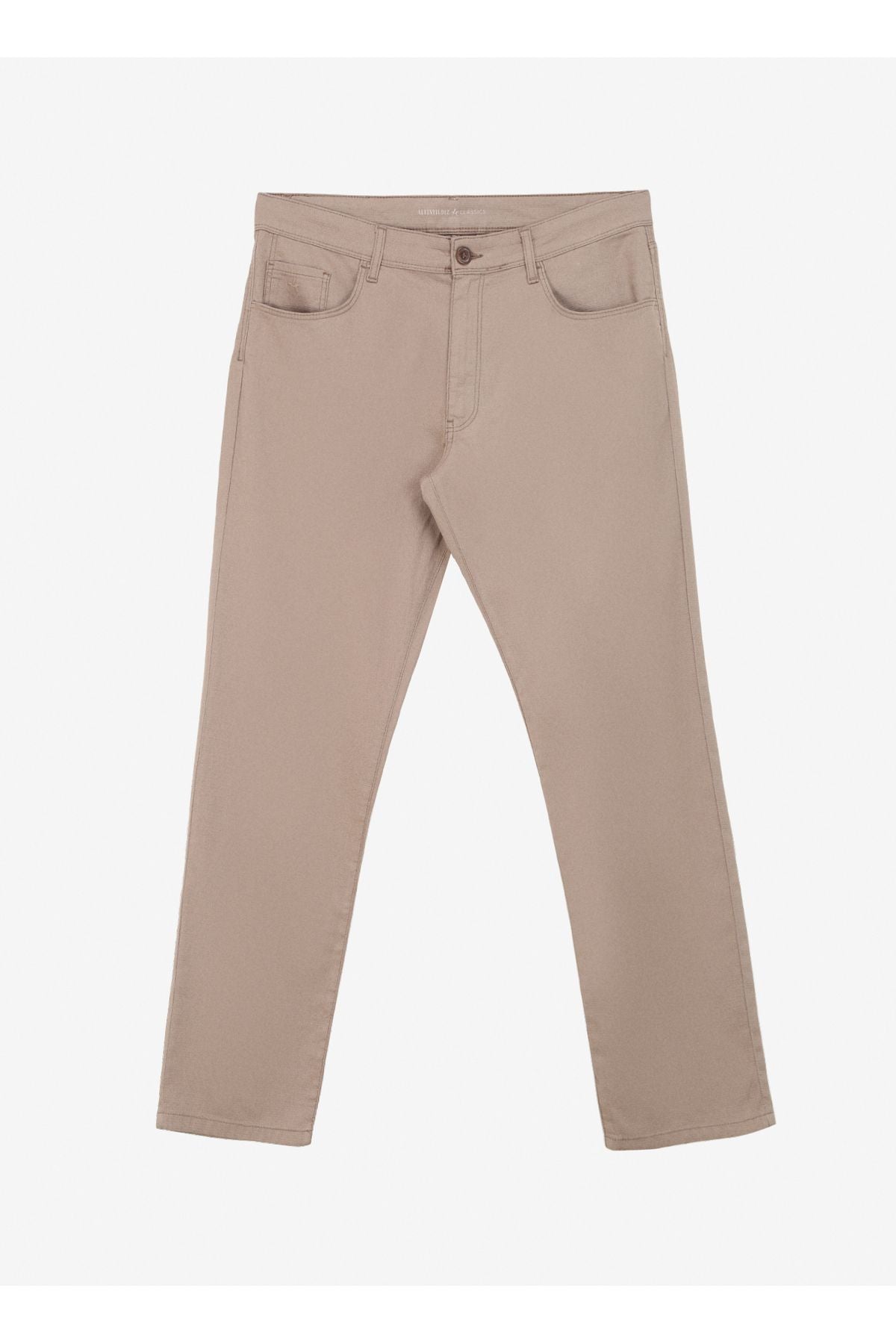 Altınyıldız Classics Dark Beige Men's Pants 4a0124200093