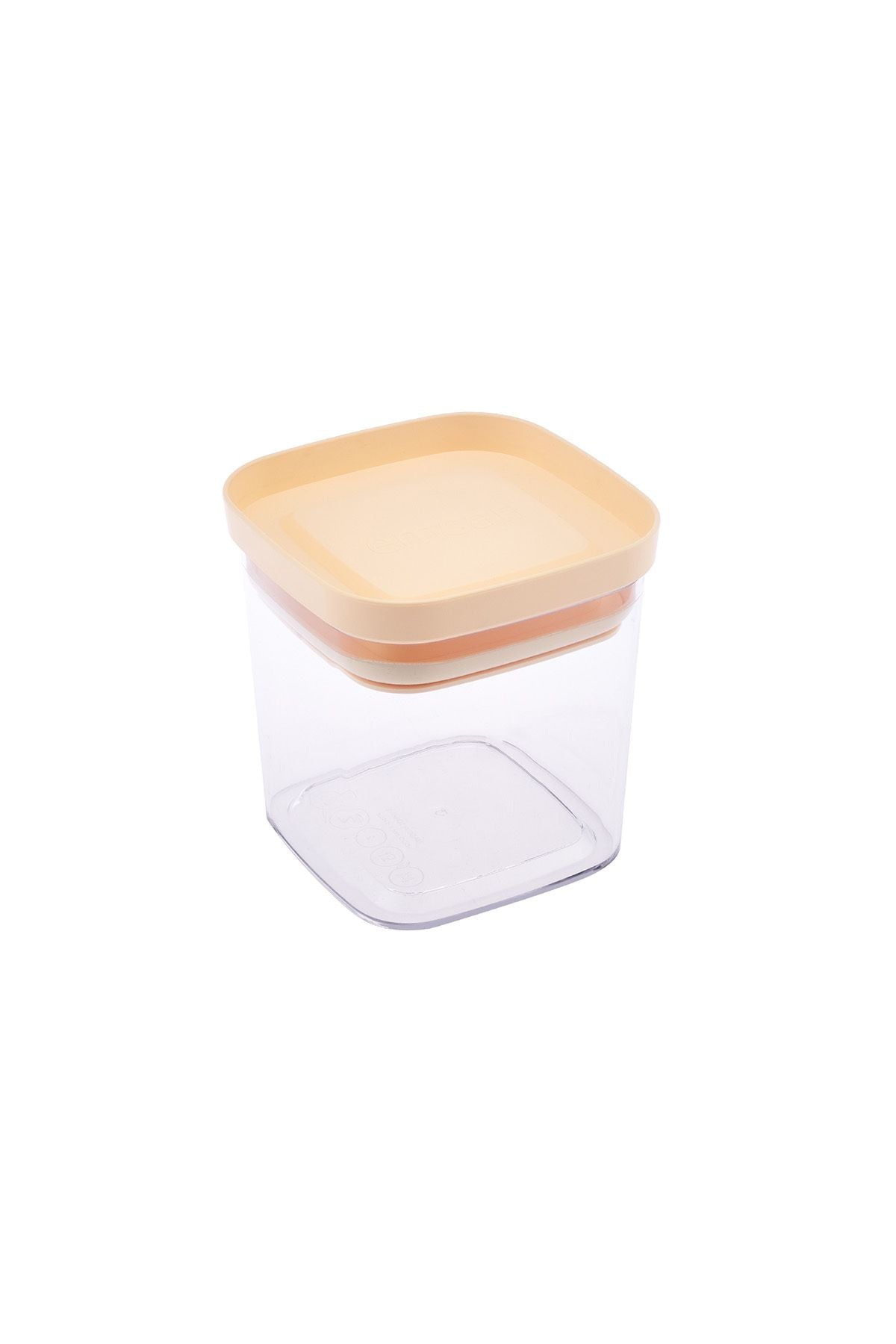 Arya 8 -storage container square yellow