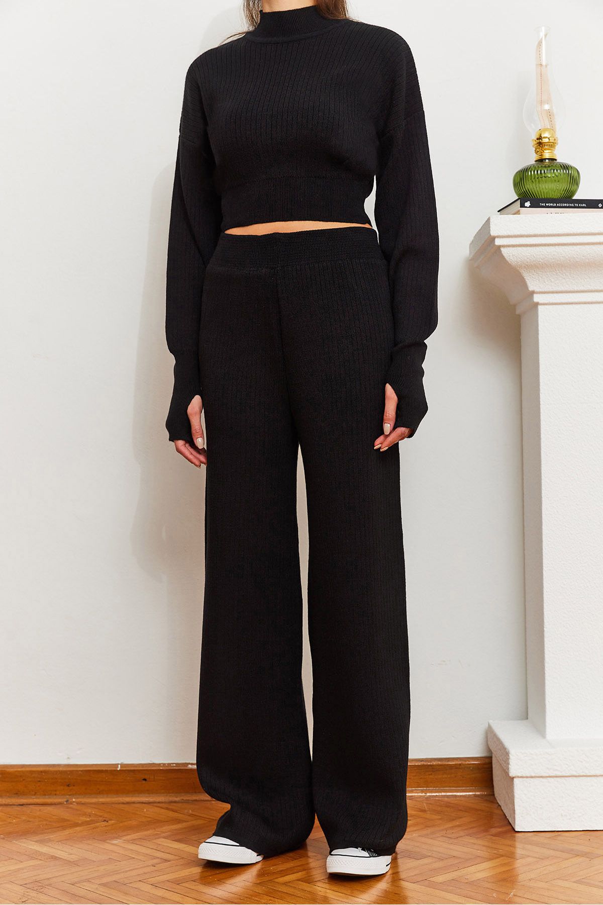 Women's waist rubber binary set