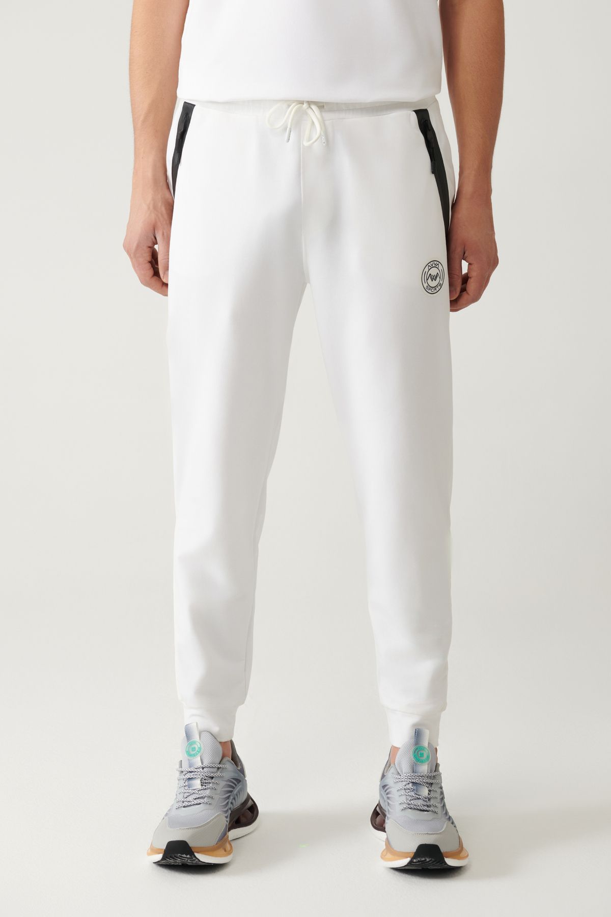 Men's White Jarse Fabric 2 IP Service Six A41y3416