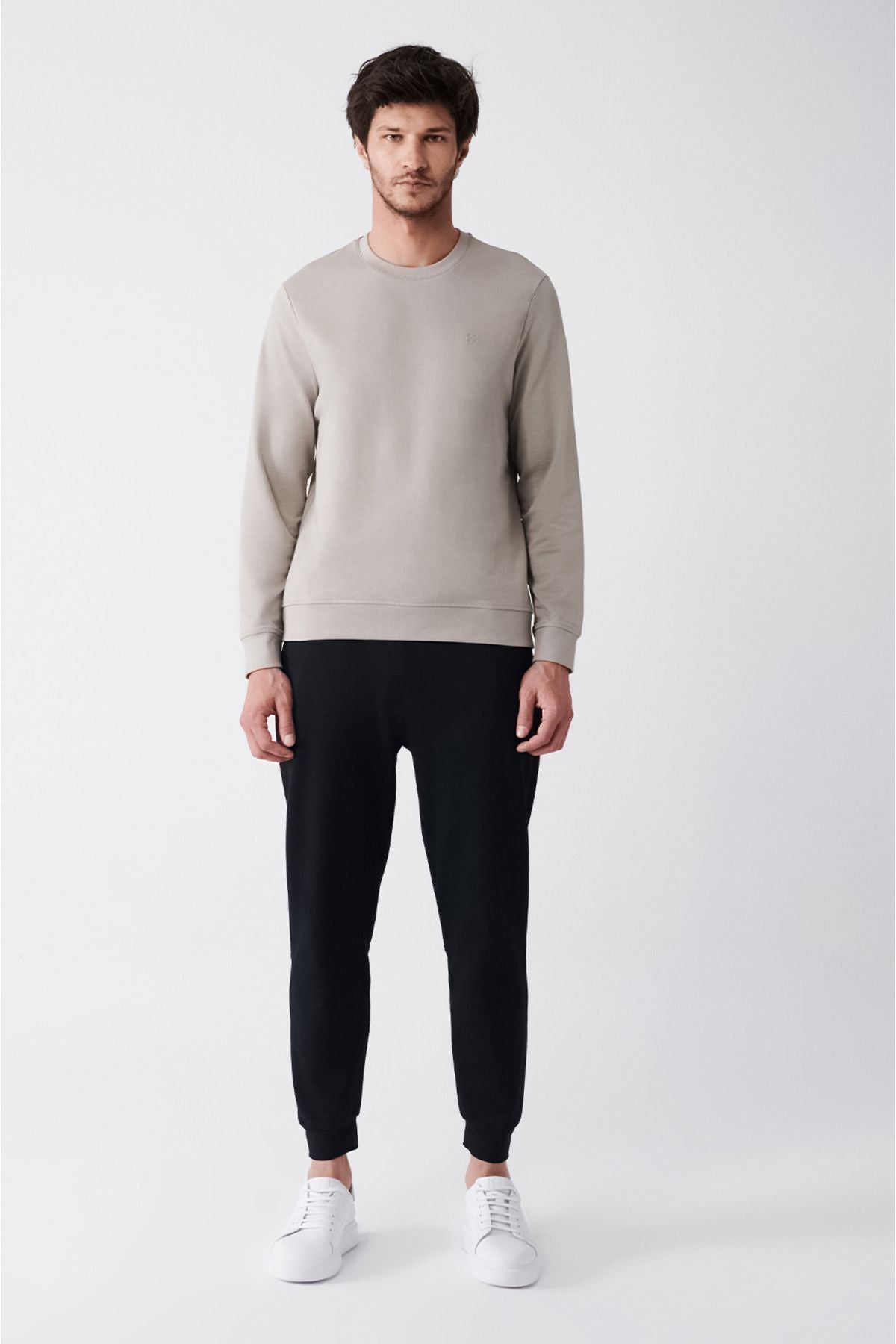 Men's Stone Bike Cotton Cotton 2 Triple Sweatshirt E001200