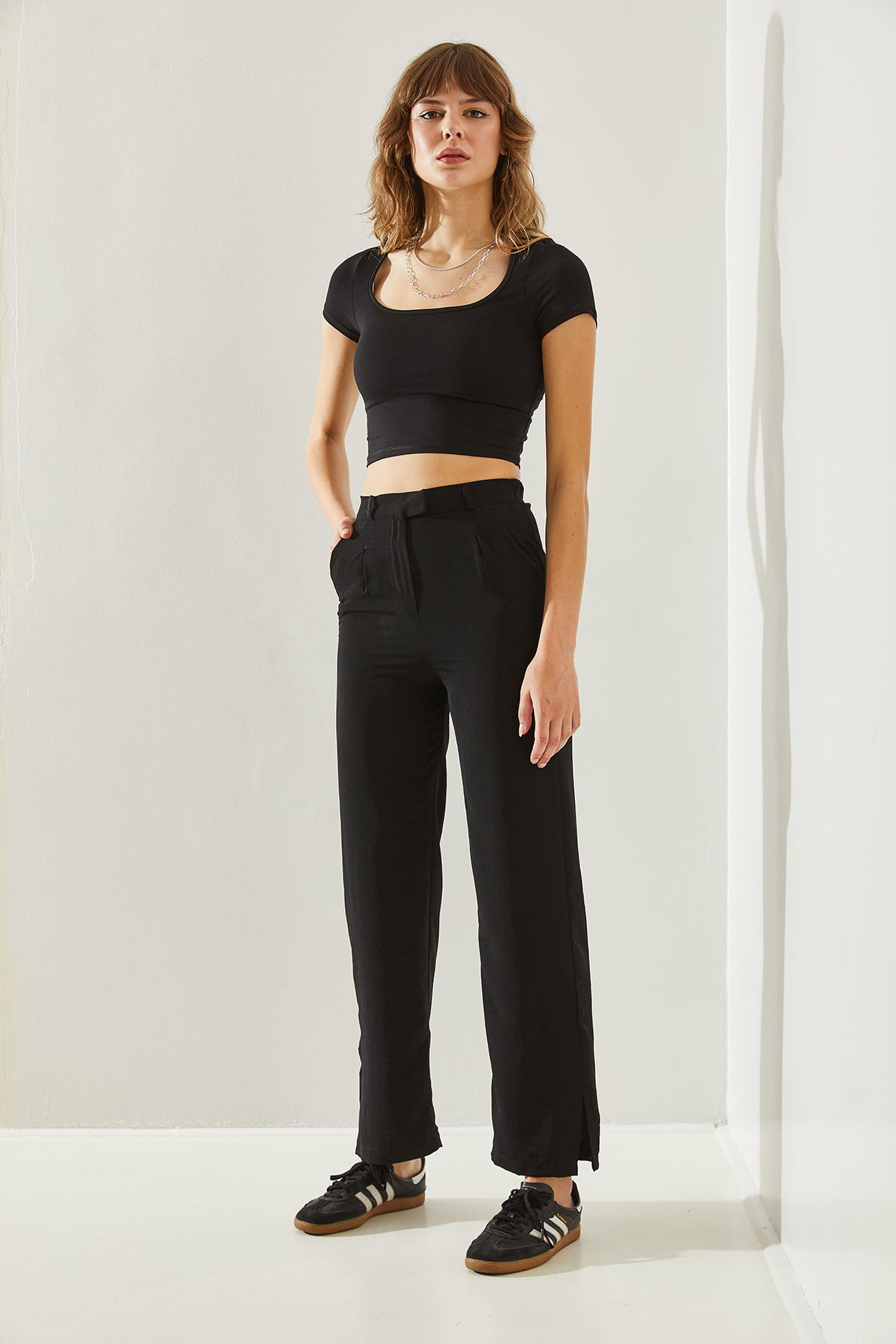 Women's Hanged Paça Trousers 60251180