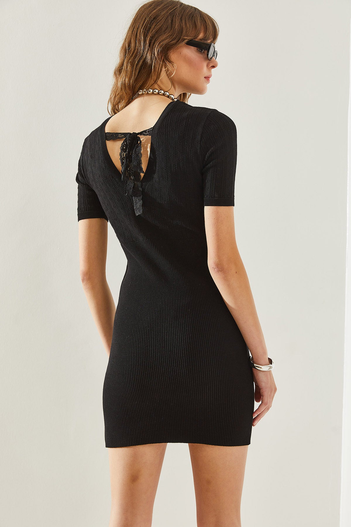 Women's Back Detailed Knitwear Dress 20246136