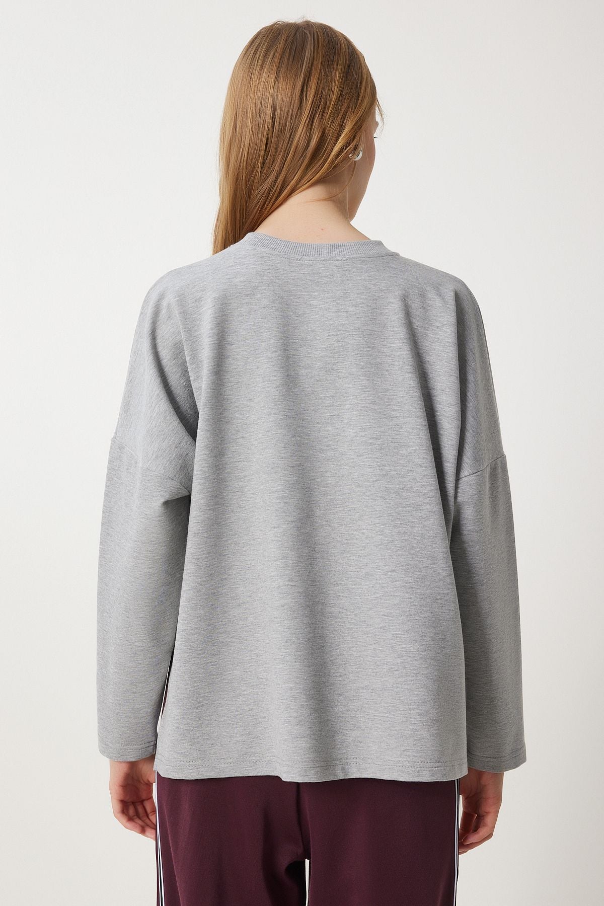 Women's gray melanj on the other