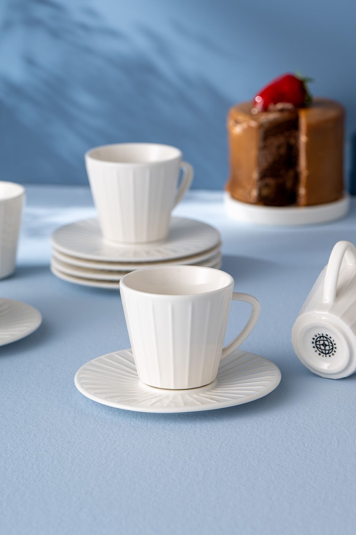 İZEL 6 Piece Coffee Cup Set