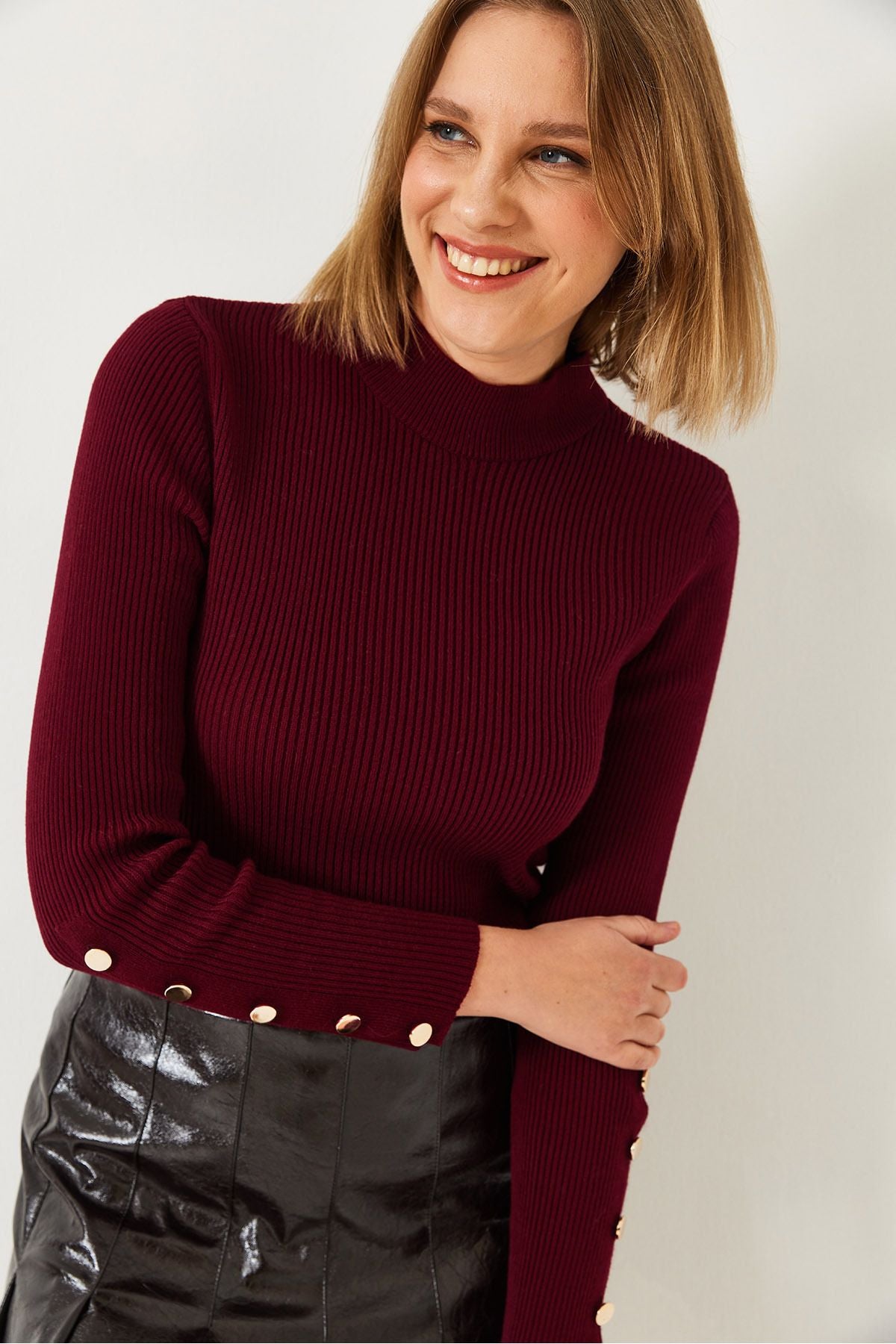 Women's Arms button detailed knitwear sweater 20247564