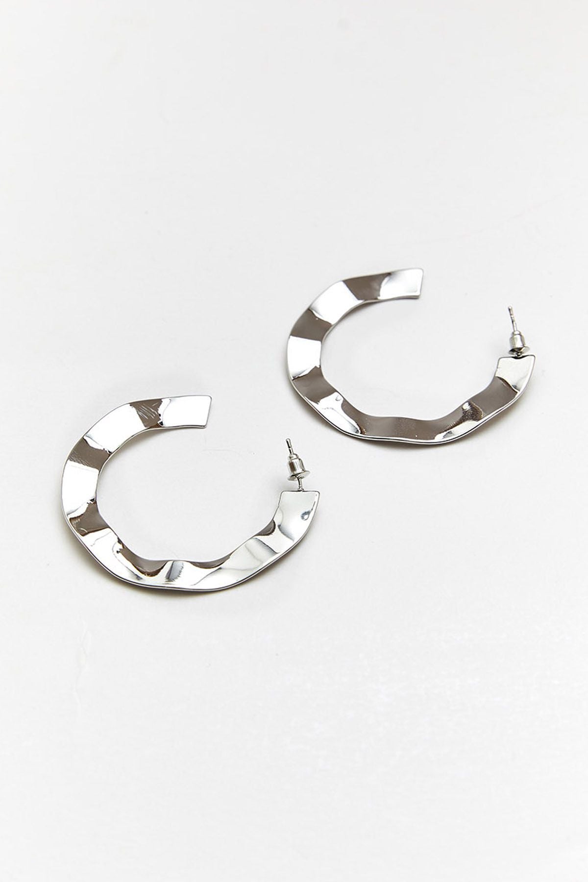 Women's Accessories Steel Follow Ring Earrings ACS205