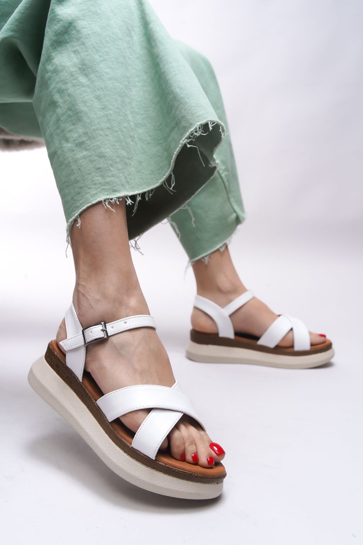 Myltheris Women's Sandals 0012600 White