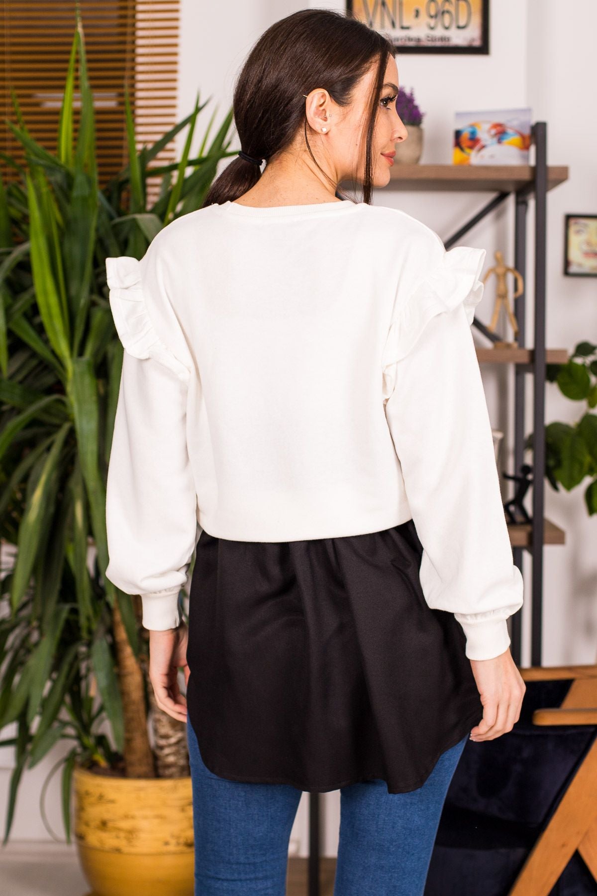 Women's Waist Elk Skirt ARM-25K001075