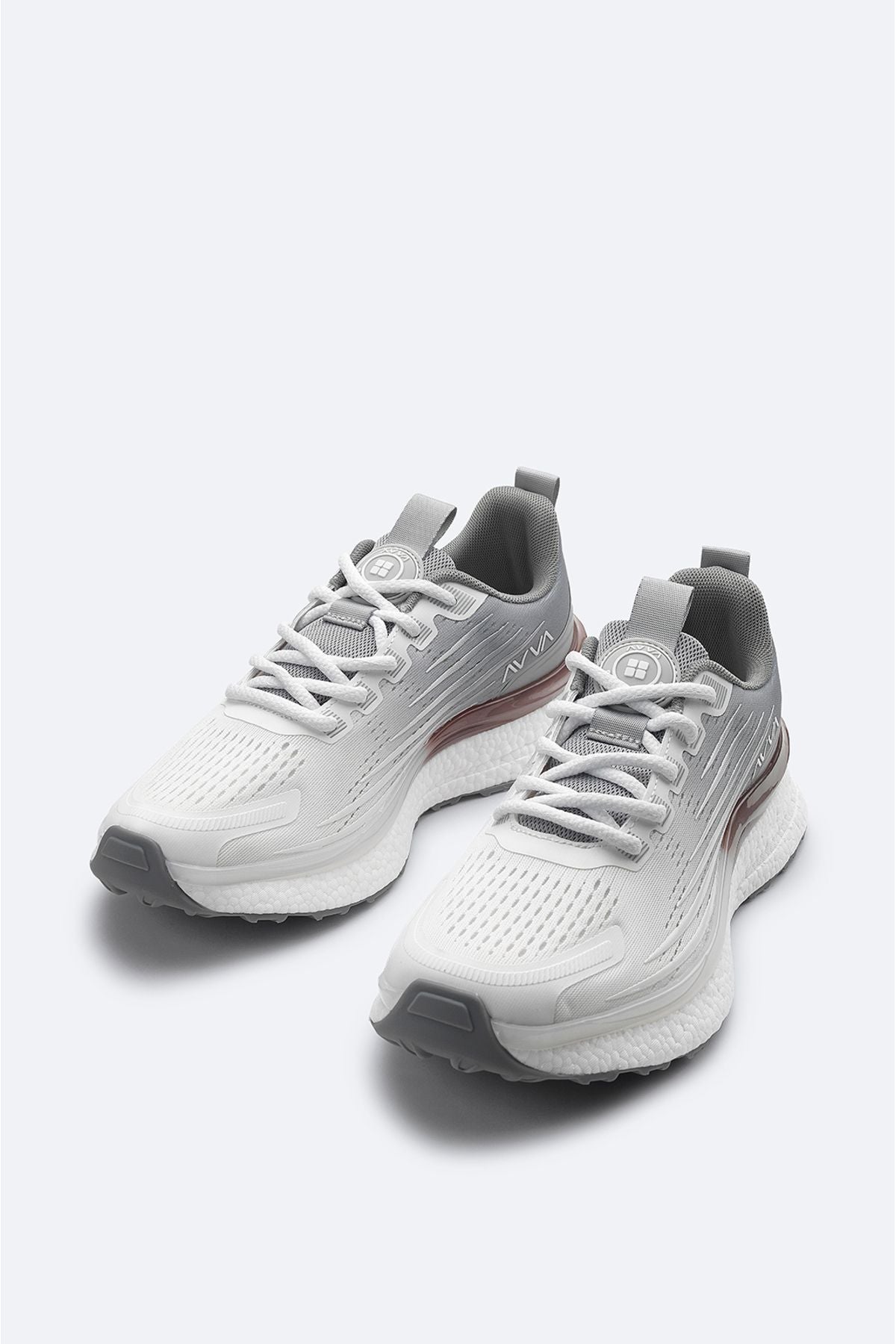 Men's gray flexible floor sneaker shoes A41y8025