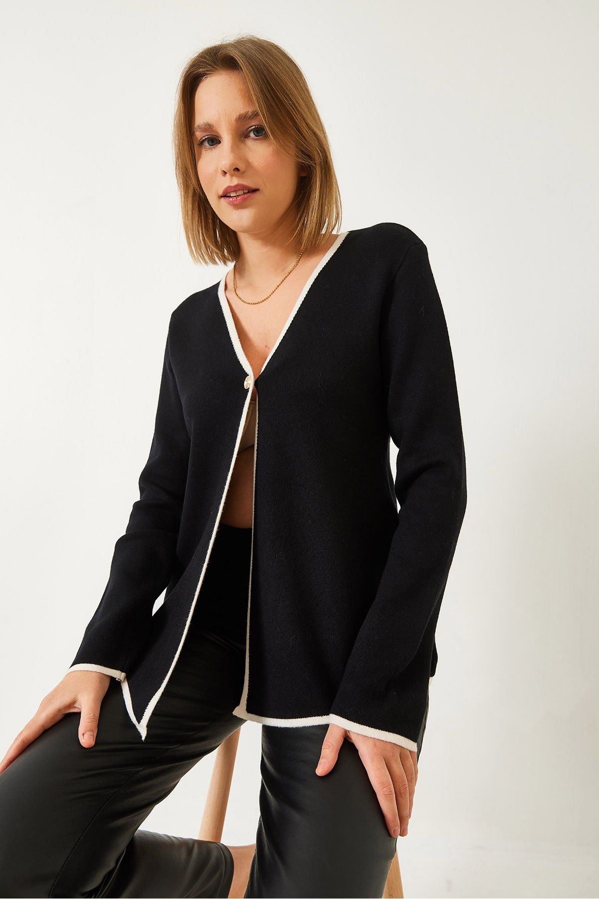 Female button knitwear cardigan 241099 60261258