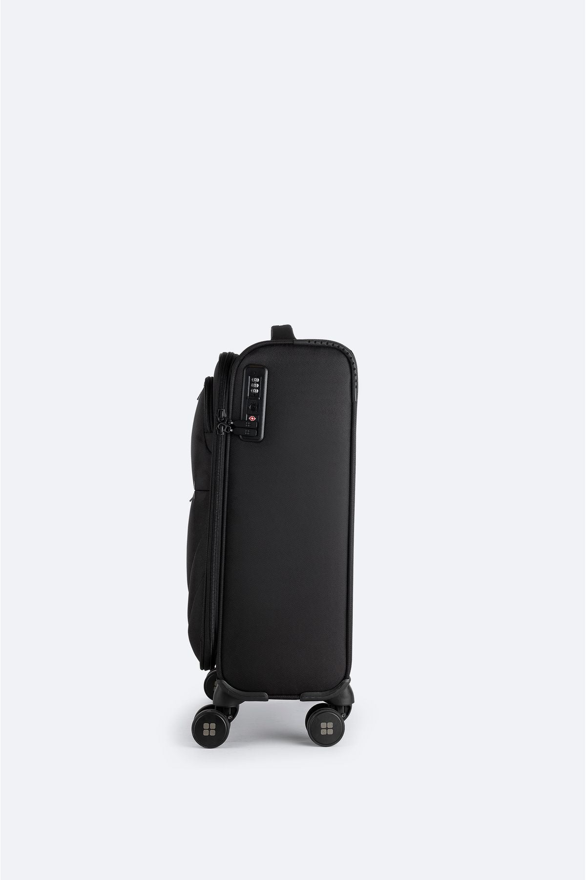 Men's black small size suitcase B008107