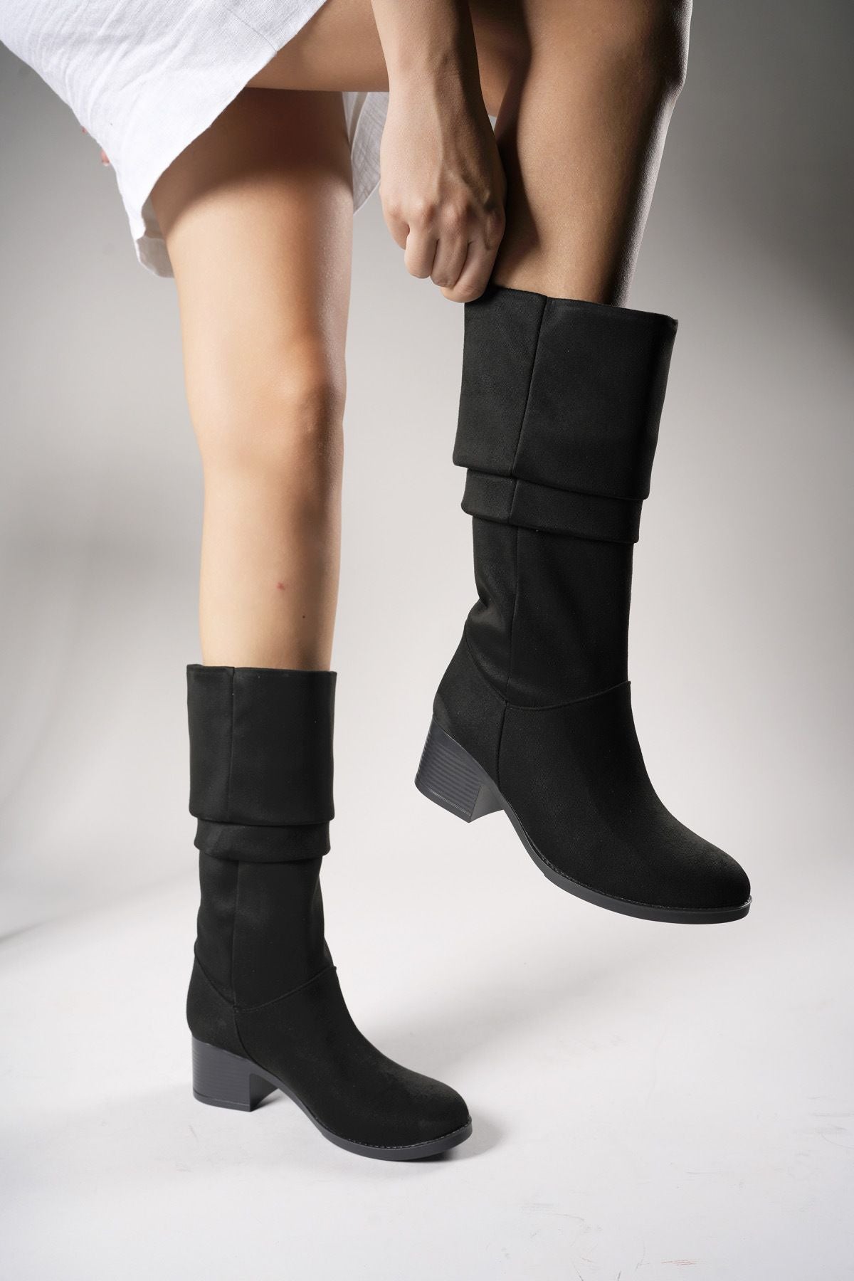 Ziecno Woman Boots 00123000 Black Suede