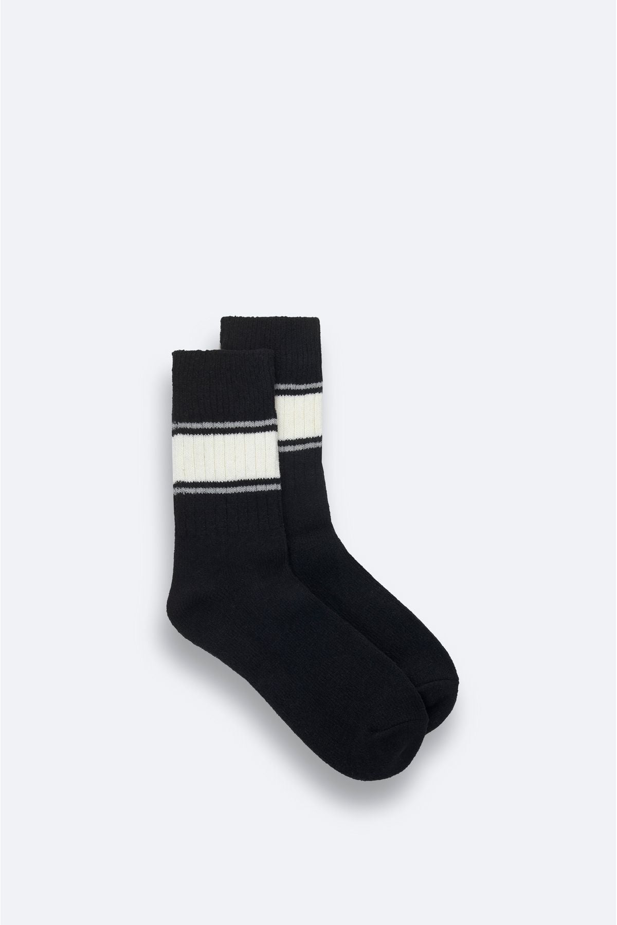 Men's Black Soft Touch Society Socks A42Y8505