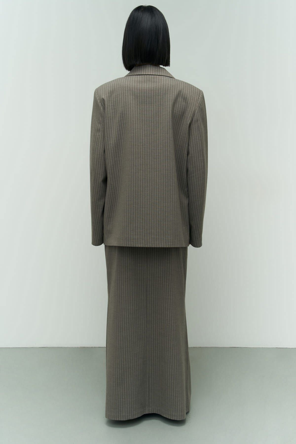 Bruno striped smoked blazer
