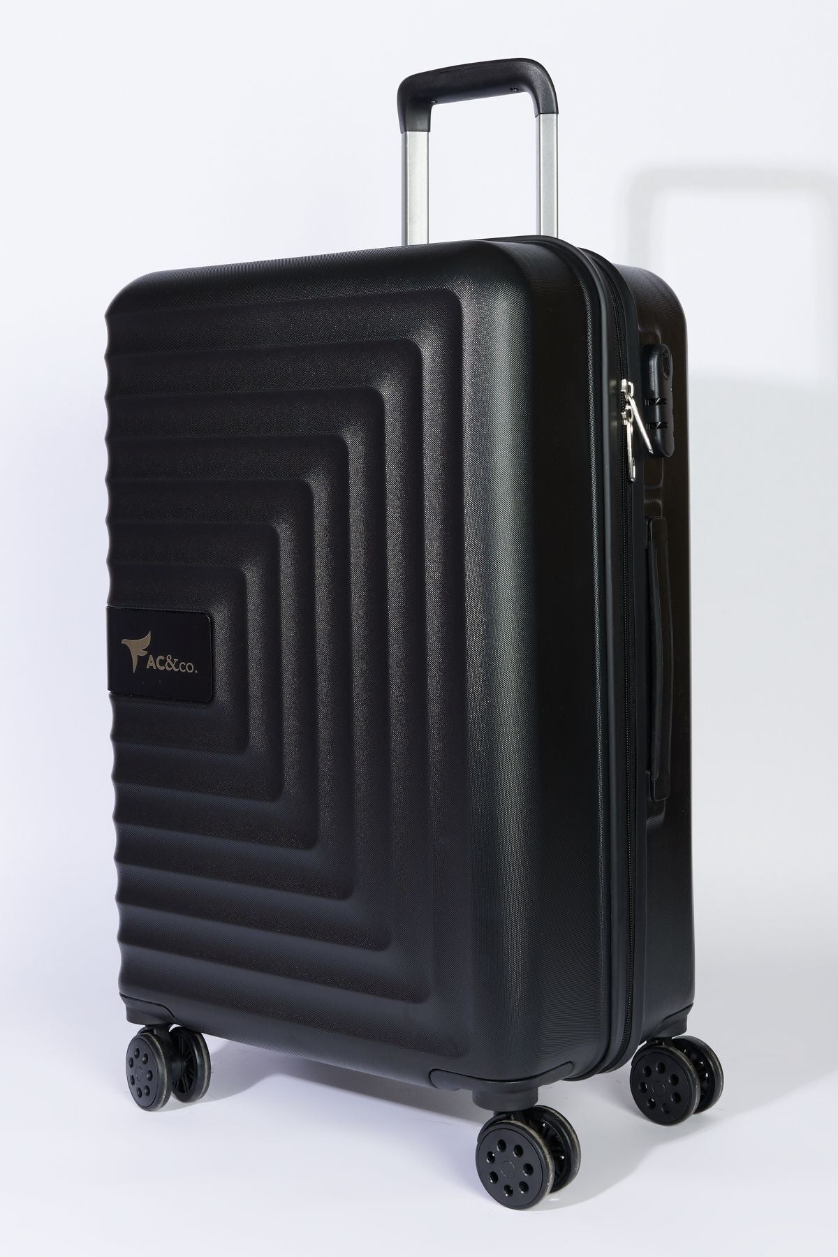 Black medium size suitcase