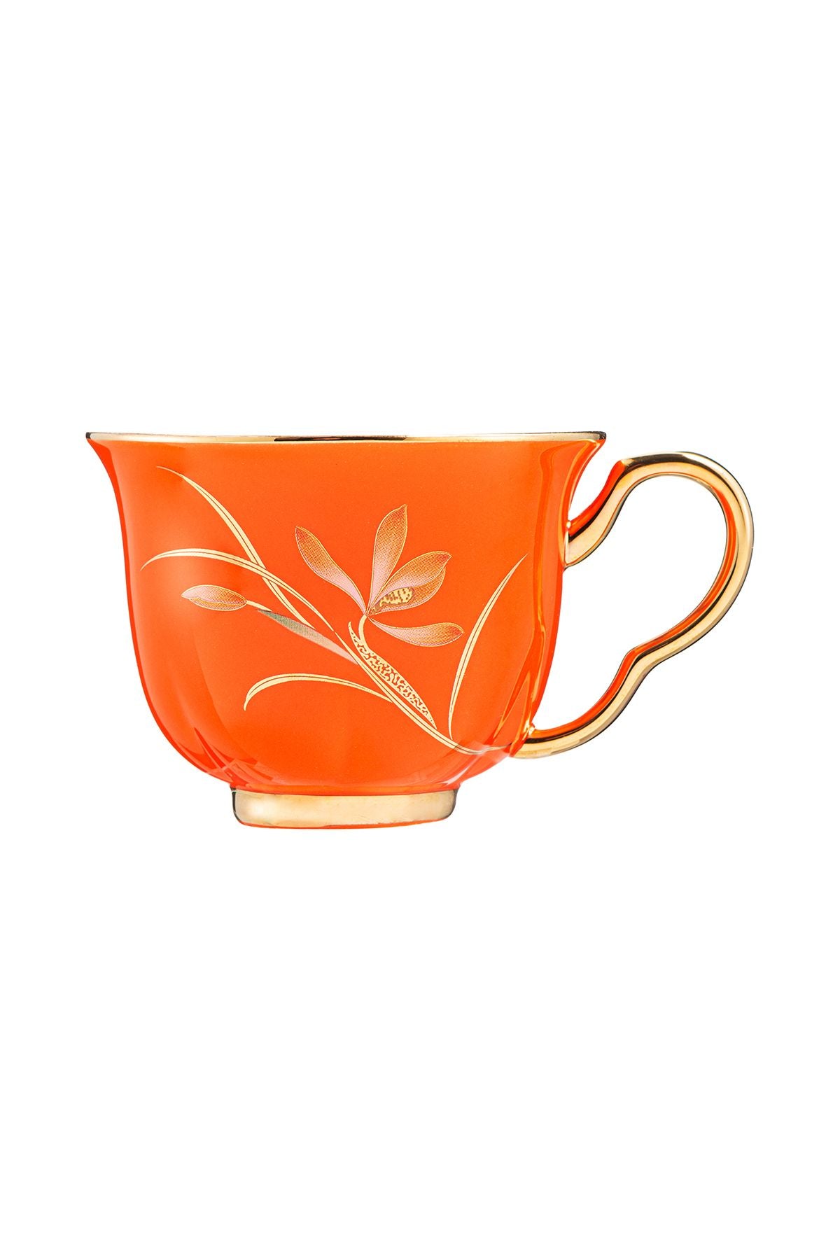 Berin 2 Coffee Cup Set Orange 90 ml