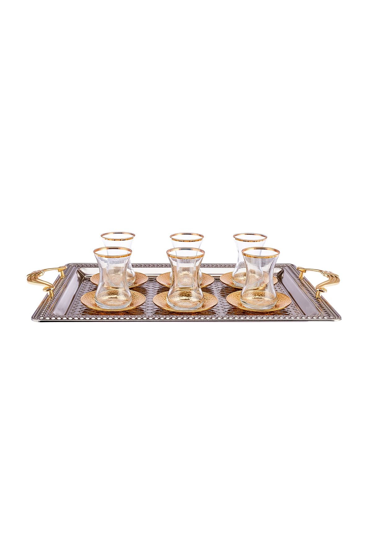 Nigar tray 13 pieces tea set 150 ml