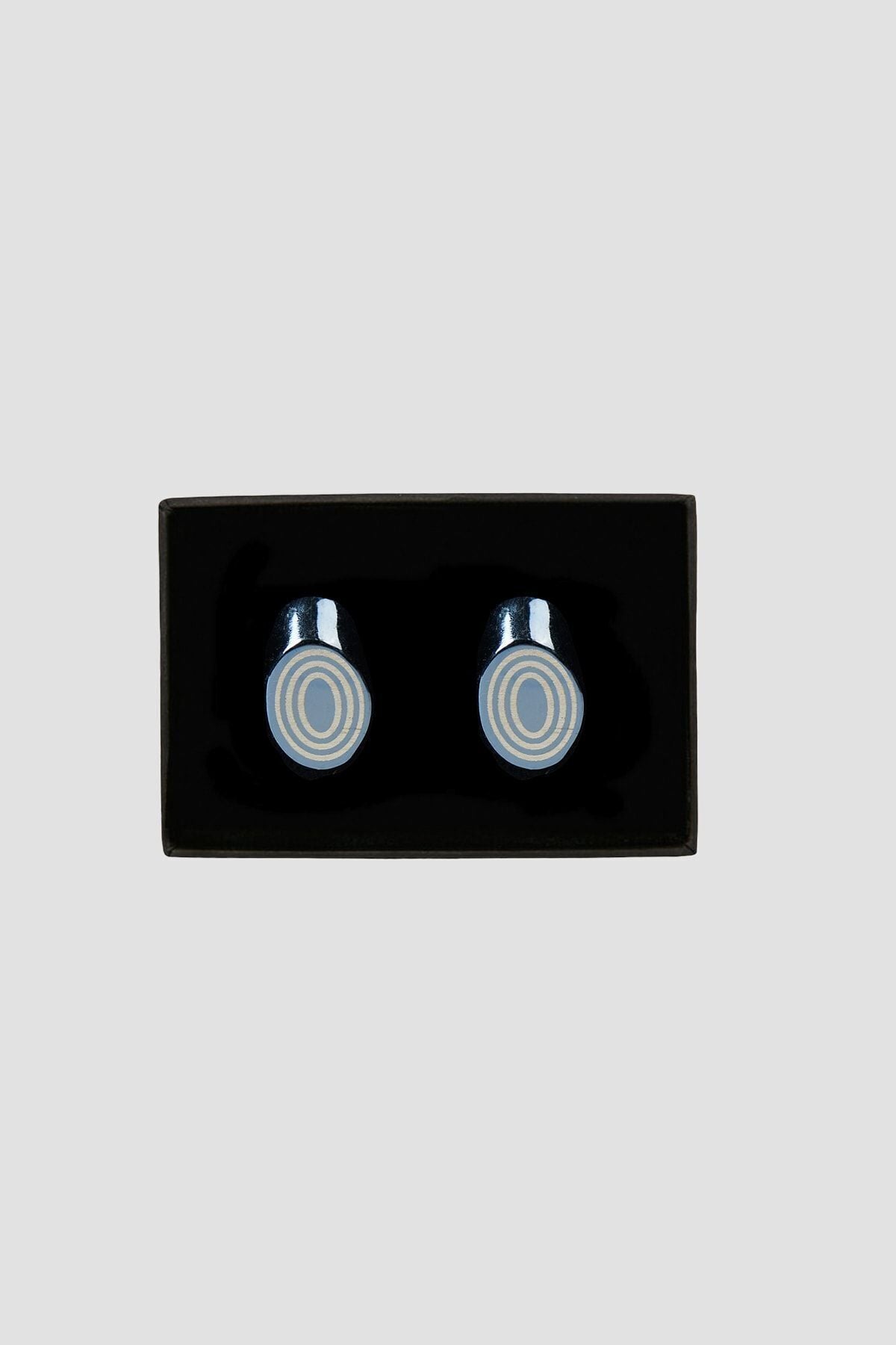 Men's Navy blue Metal Special Gift Boxed Cufflink