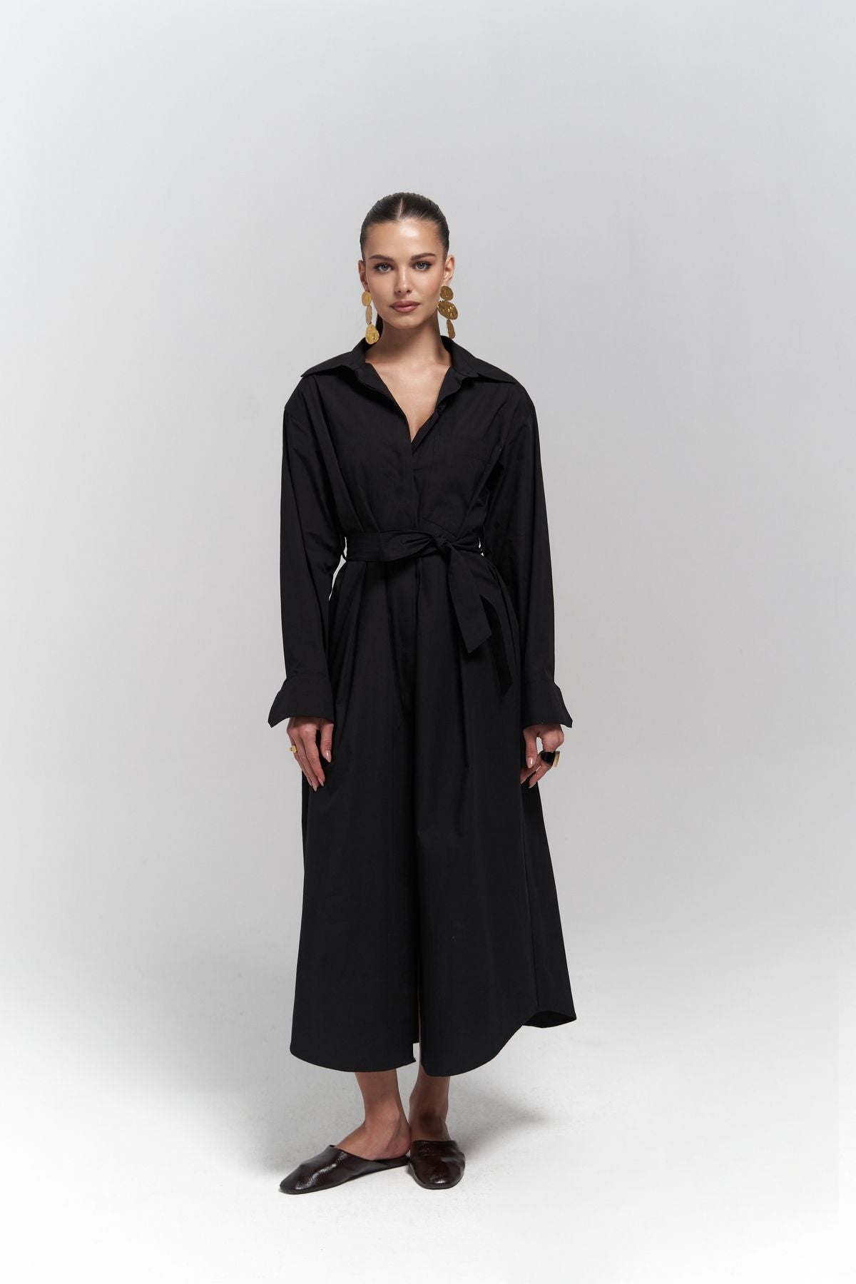 BELSAY TRIENCOTOTO BLACK DRESS