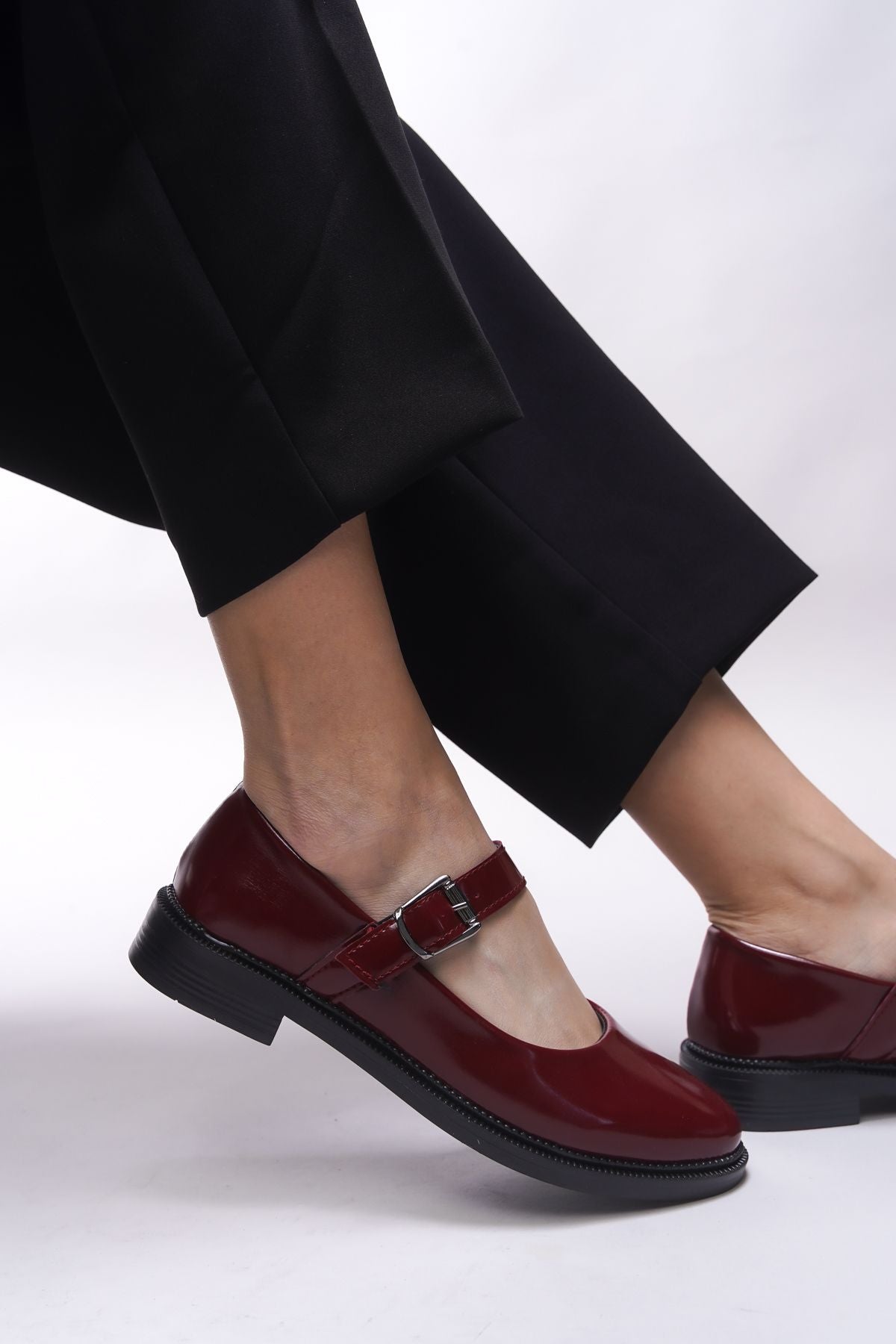 Saelheira Woman Babet 0012250 Bordeaux Patent Leather