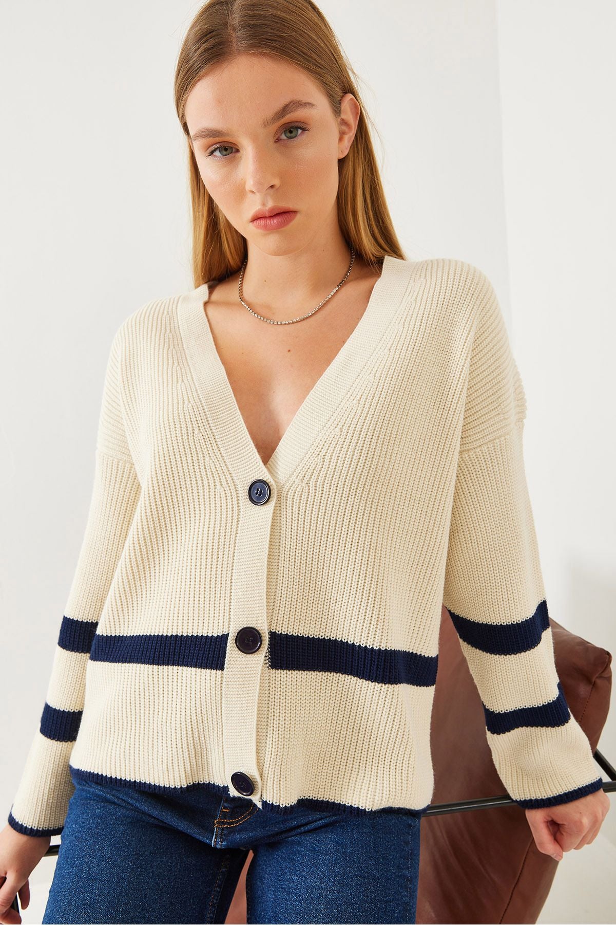 Women's buttoned Thessaloniki Knitwear Cardigan 20247531