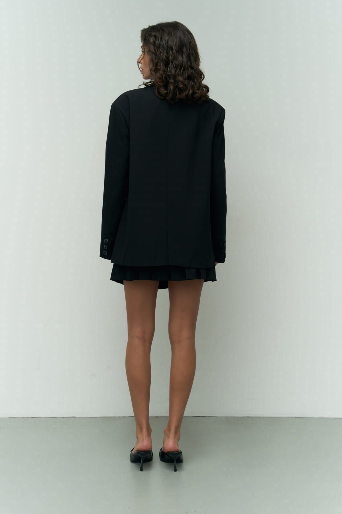 Black Blazer with Pietro Vest