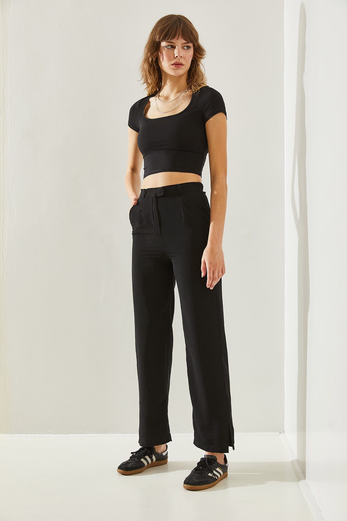 Women's Hanged Paça Trousers 60251180