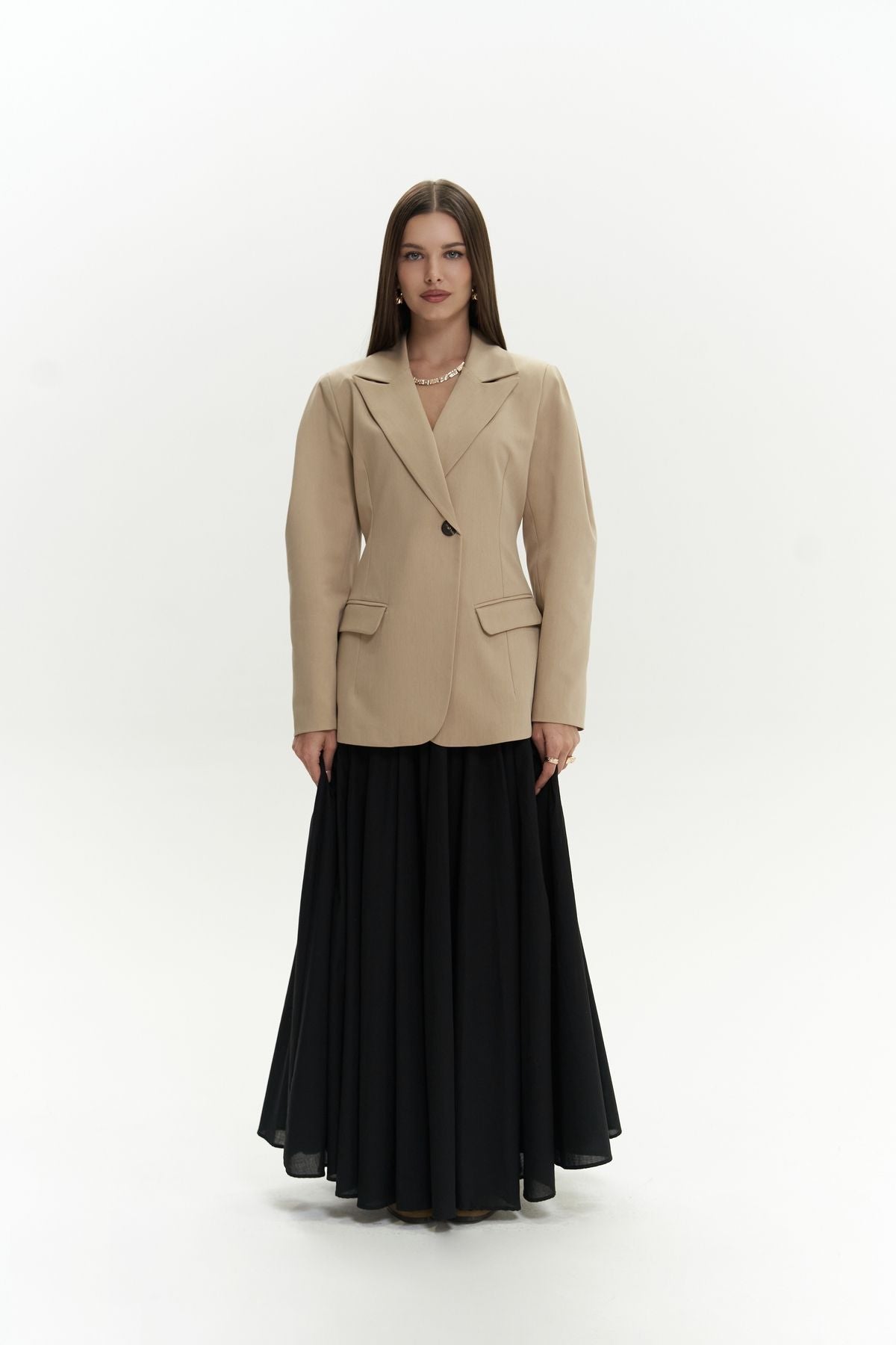 Biella Belden Sitting Mink Blazer