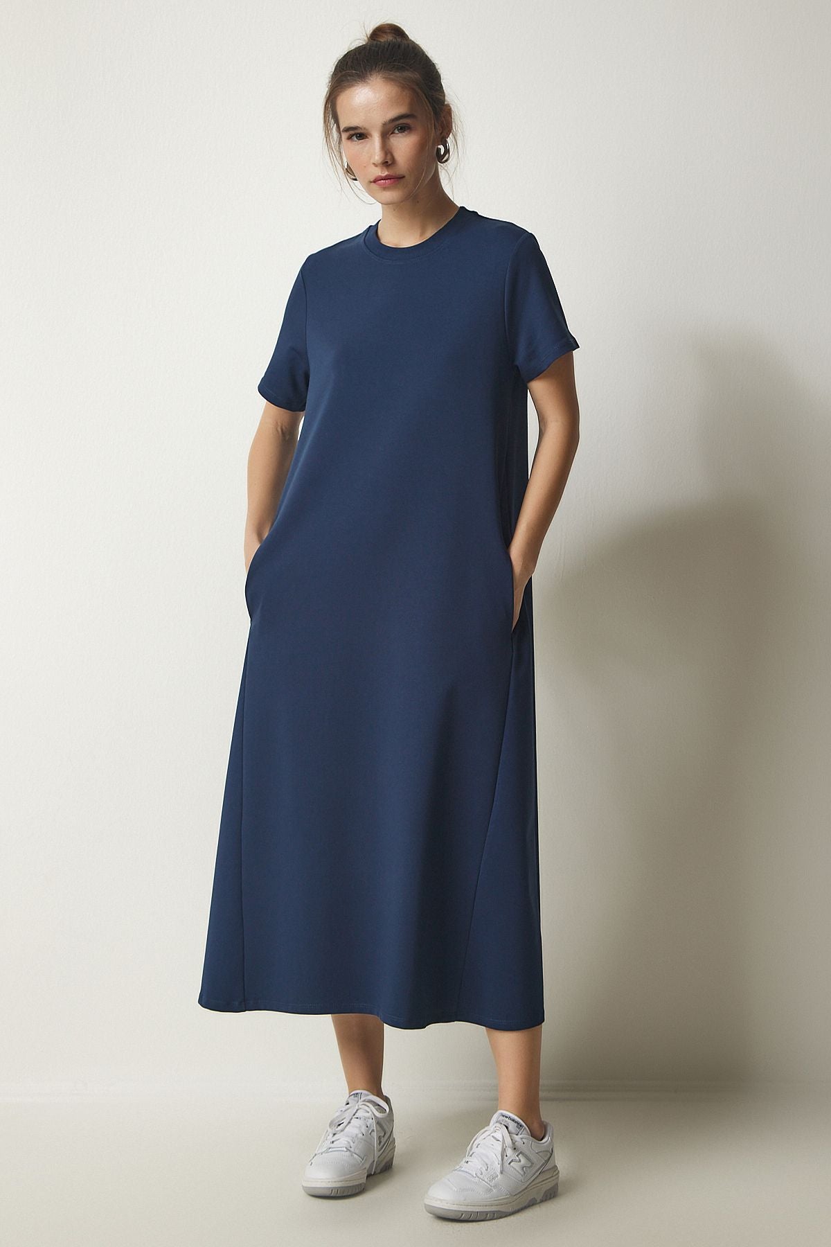 WOMEN'S NACTERE A Cut Summer Combed Dress Ub00060