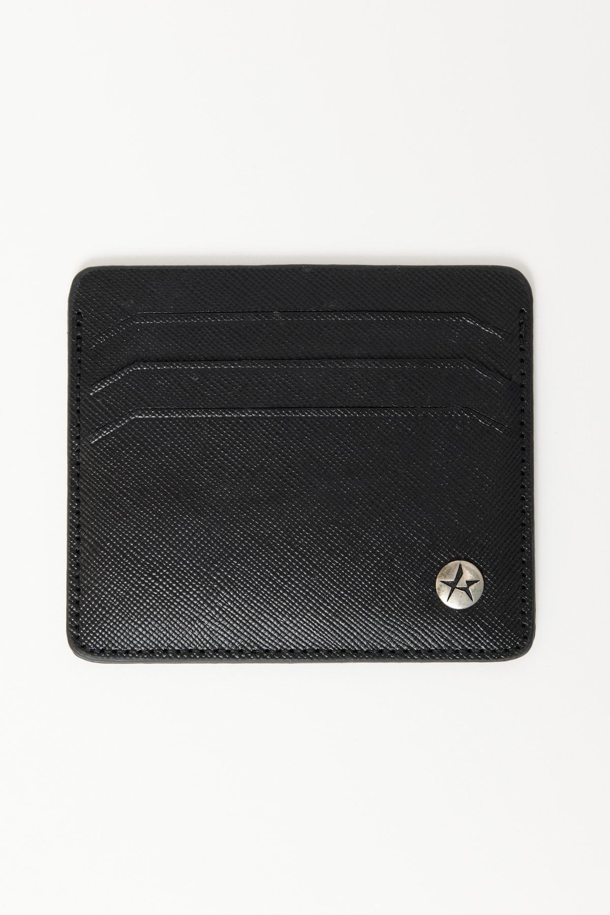 Men's black 100 %leather wallet