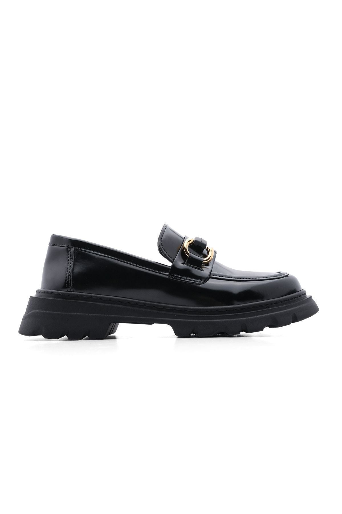 Woman Loafer High Base Blue Daily Shoe Kinles Black