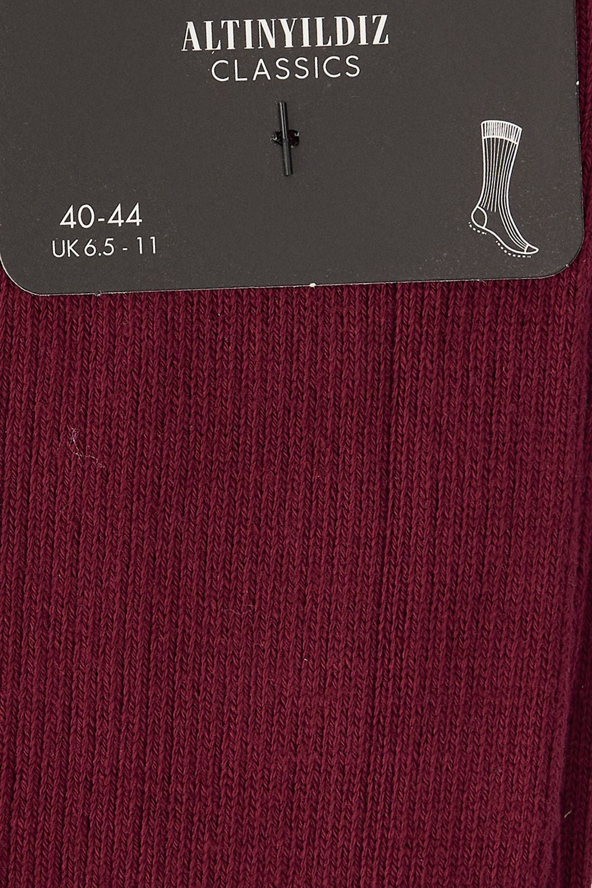 Men's Bordeaux Single Wick Socks