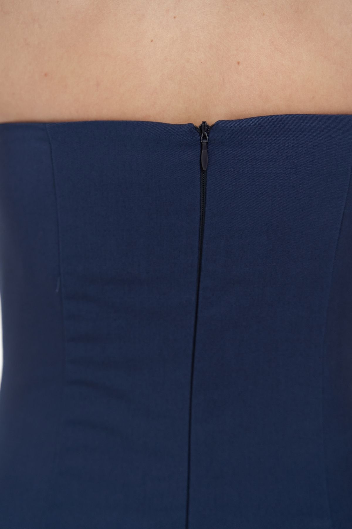 Clara Straplez Navy blue dress