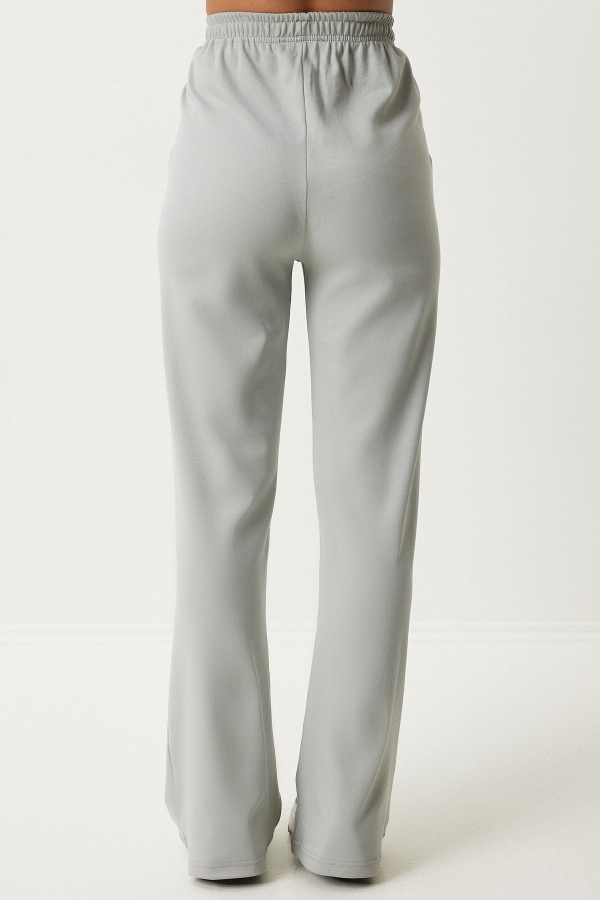 Female Gray T-Shirt Tracksuit Team FN03215