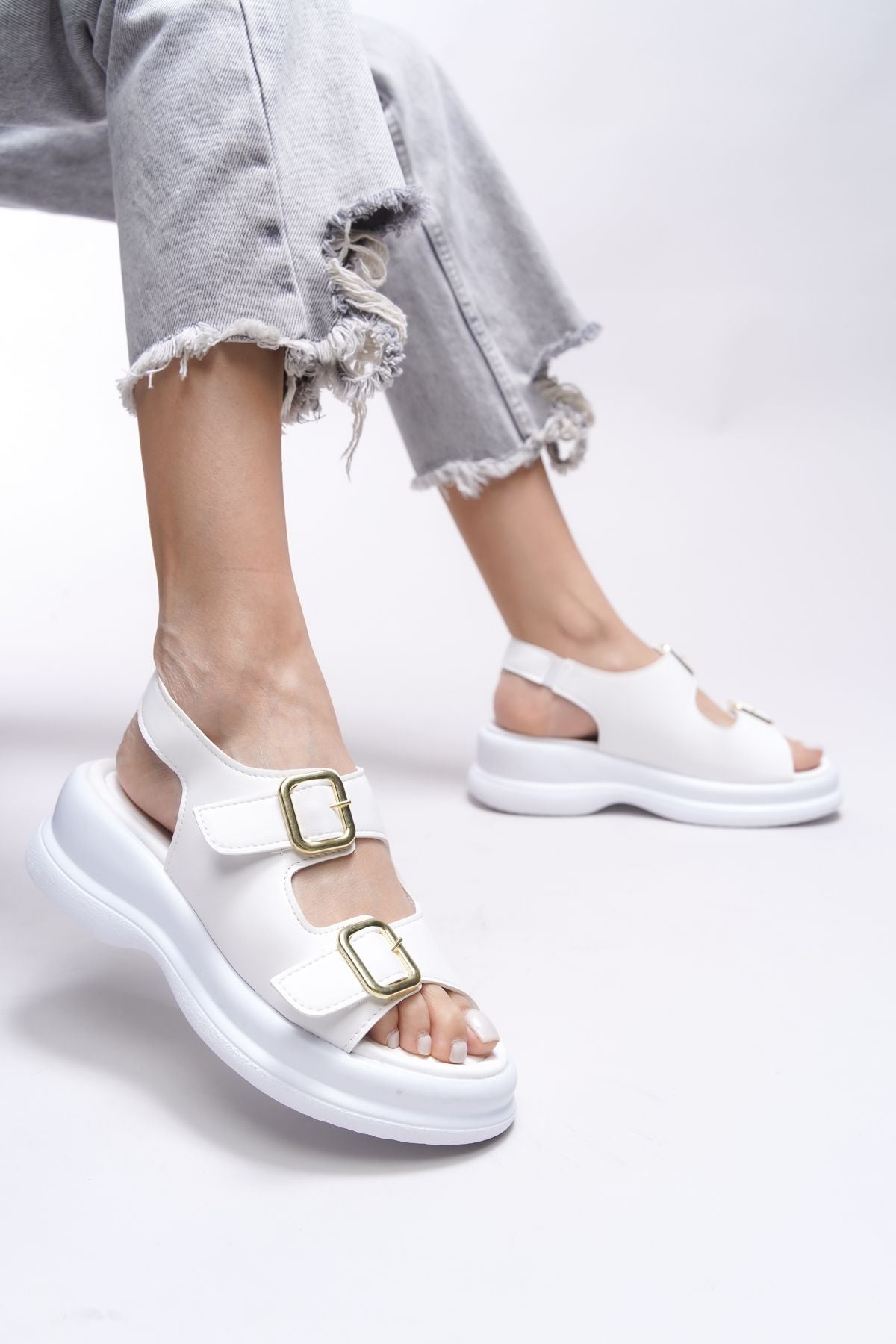 Liphralo Woman Sandals 00121015 White