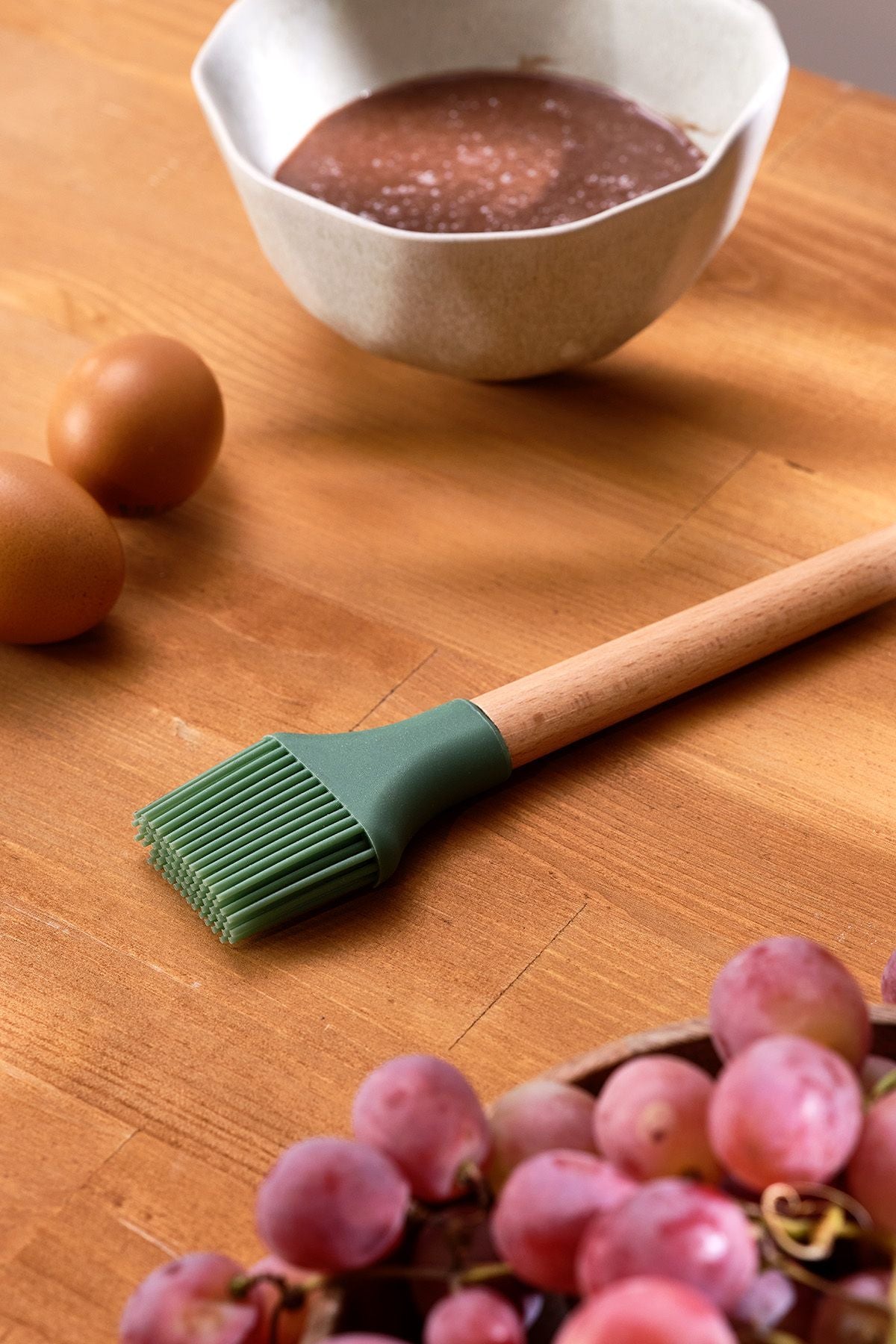 Naturel Egg Brush Green