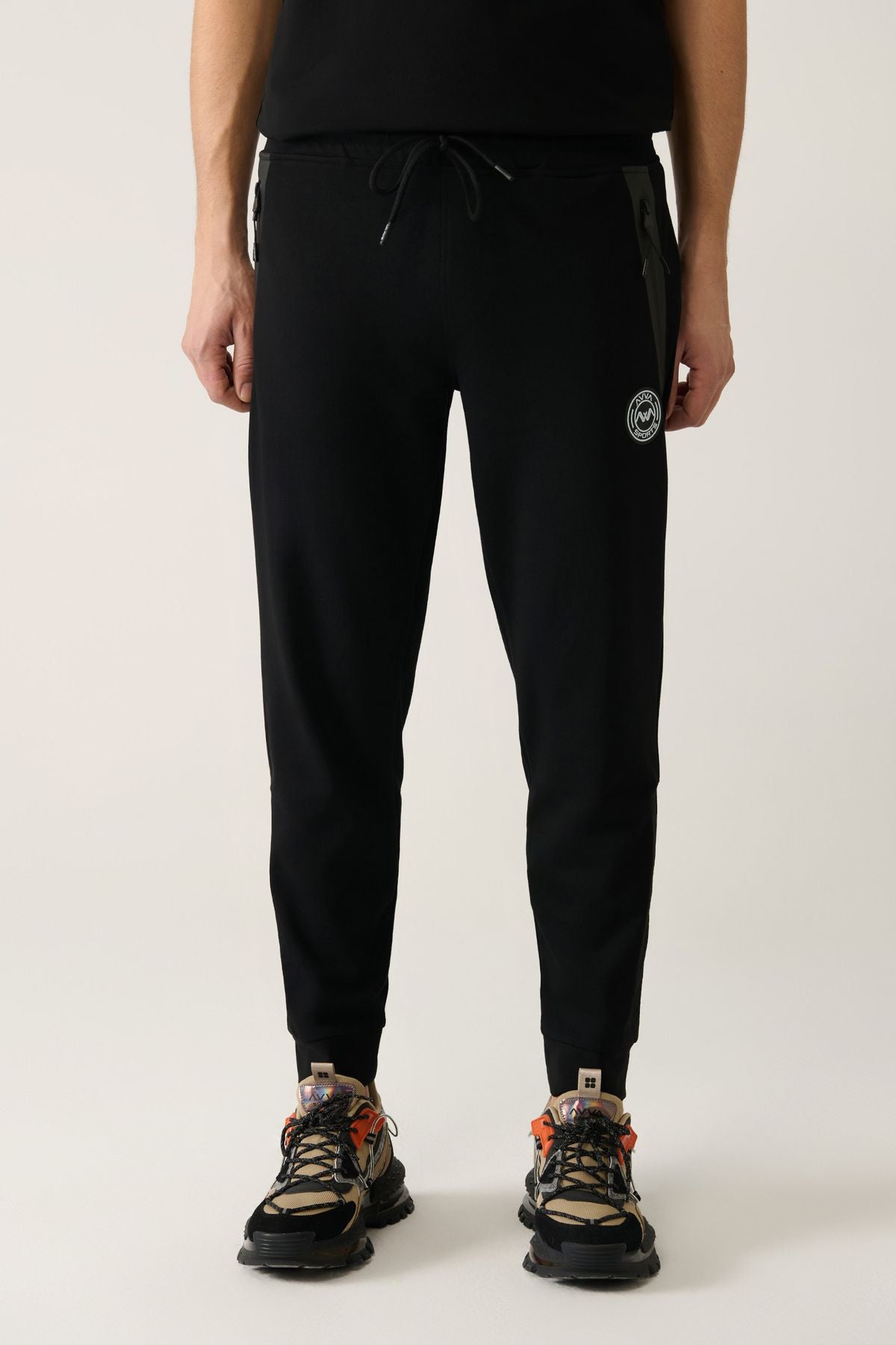 Men's Black Jarsse Fabric 2 IP Tracksuit Six A41y3416
