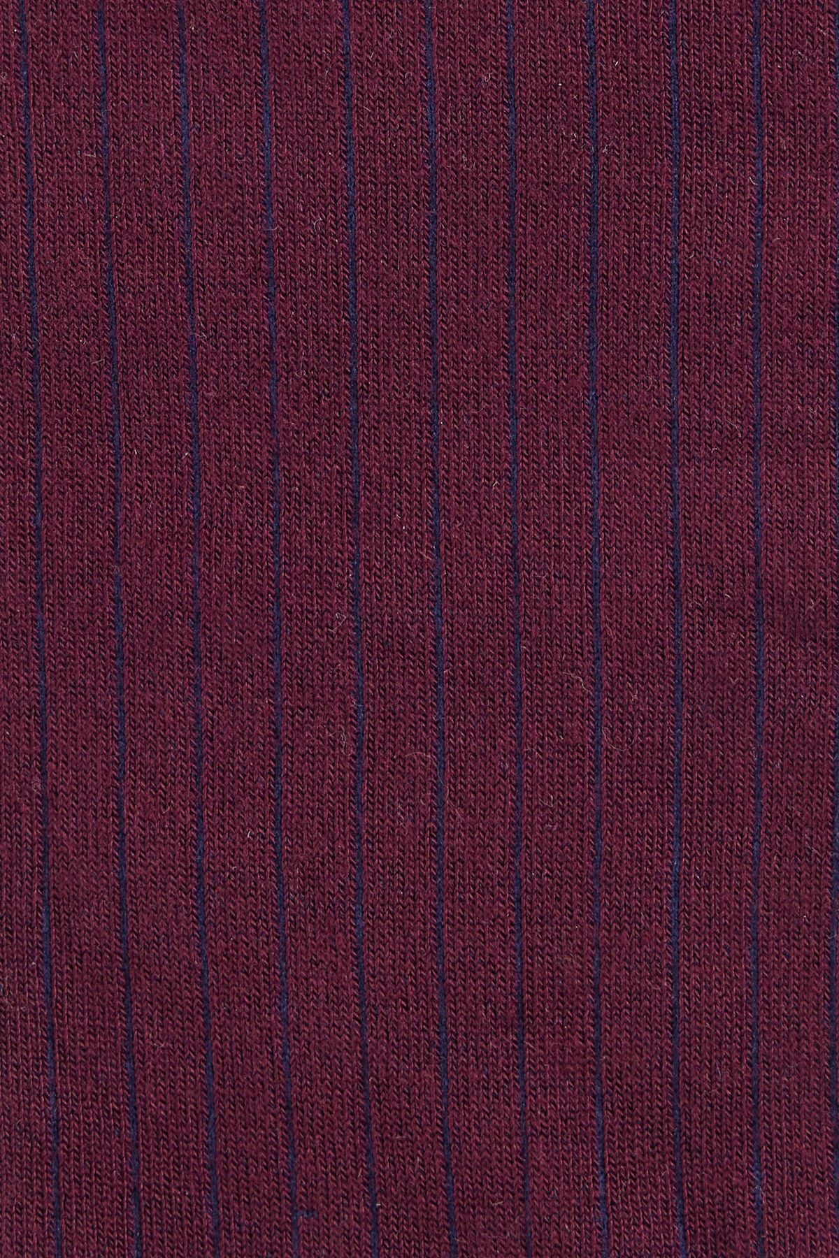 Men's Bordeaux-Navy Blue Patterned Single Socks