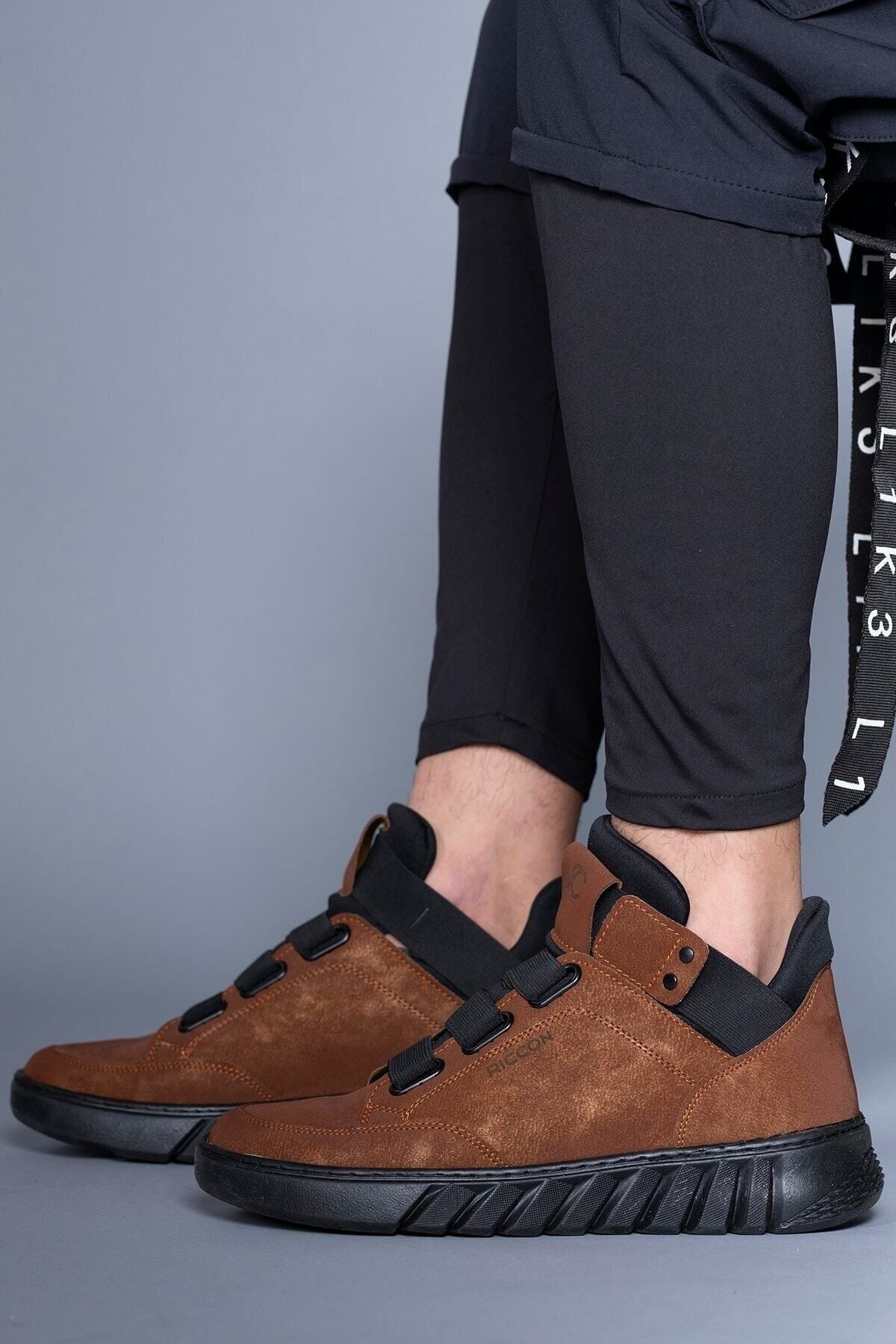 Taba Siyah Unisex Sneaker Bot 0012383