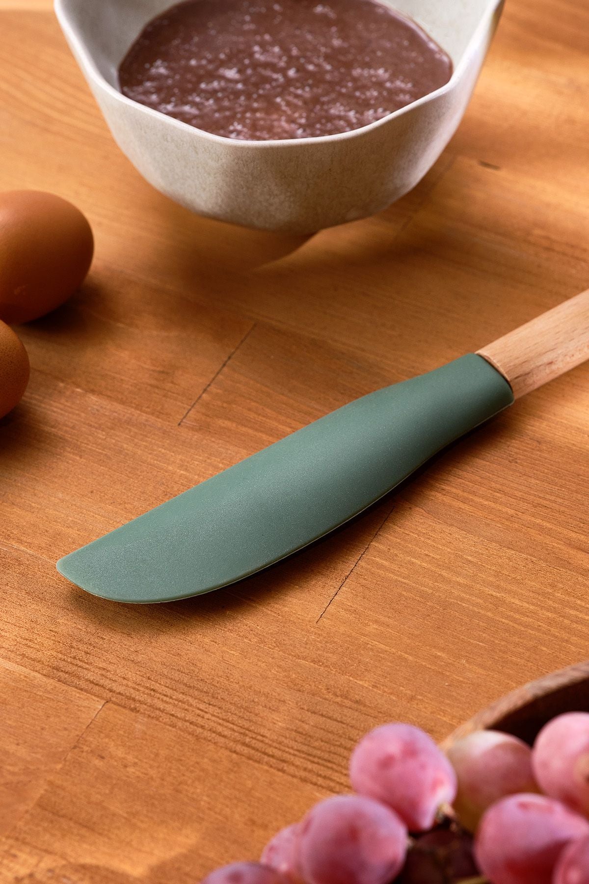 Naturel Spatula Long Green