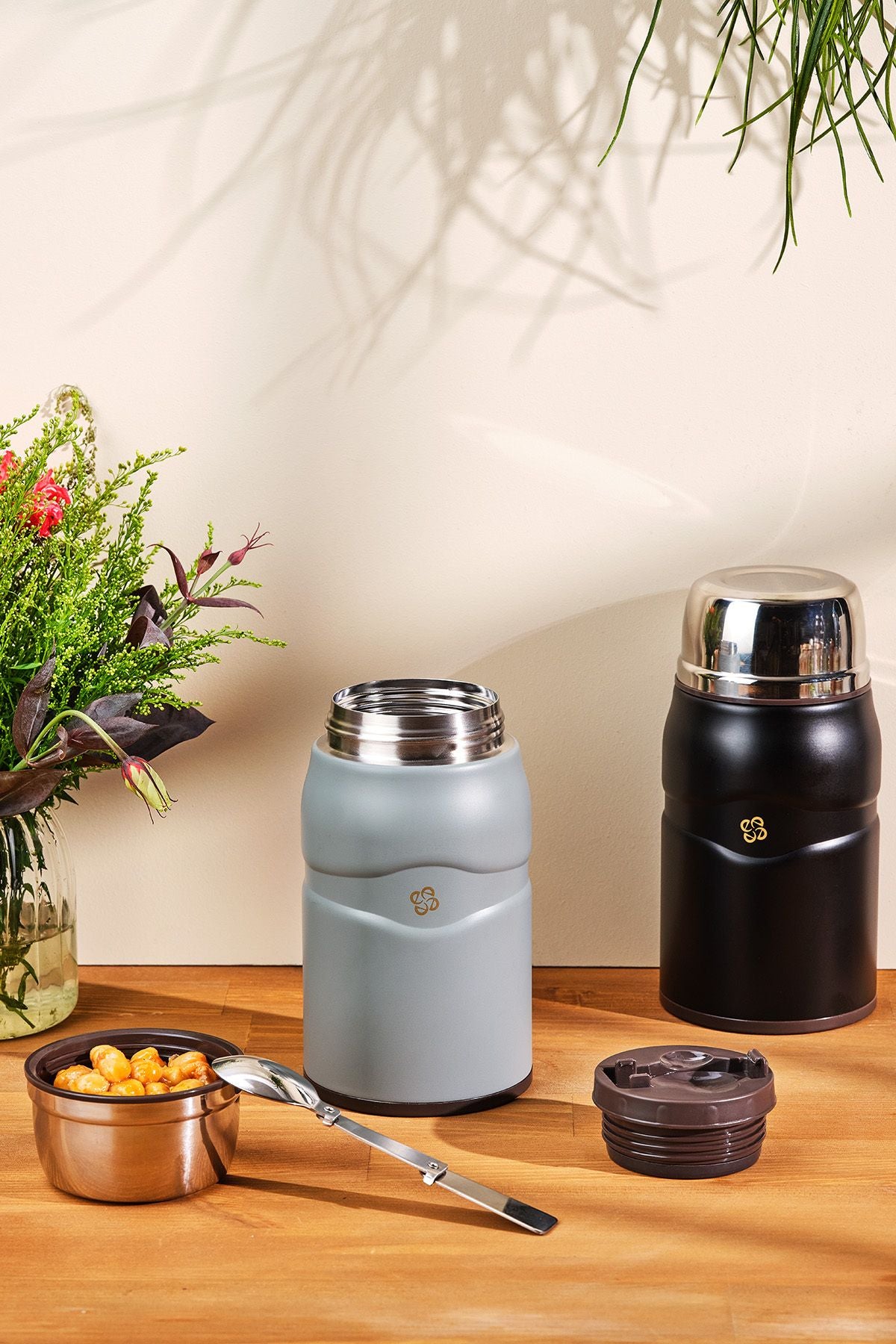 Smart Food Thermos Gray 750 ml