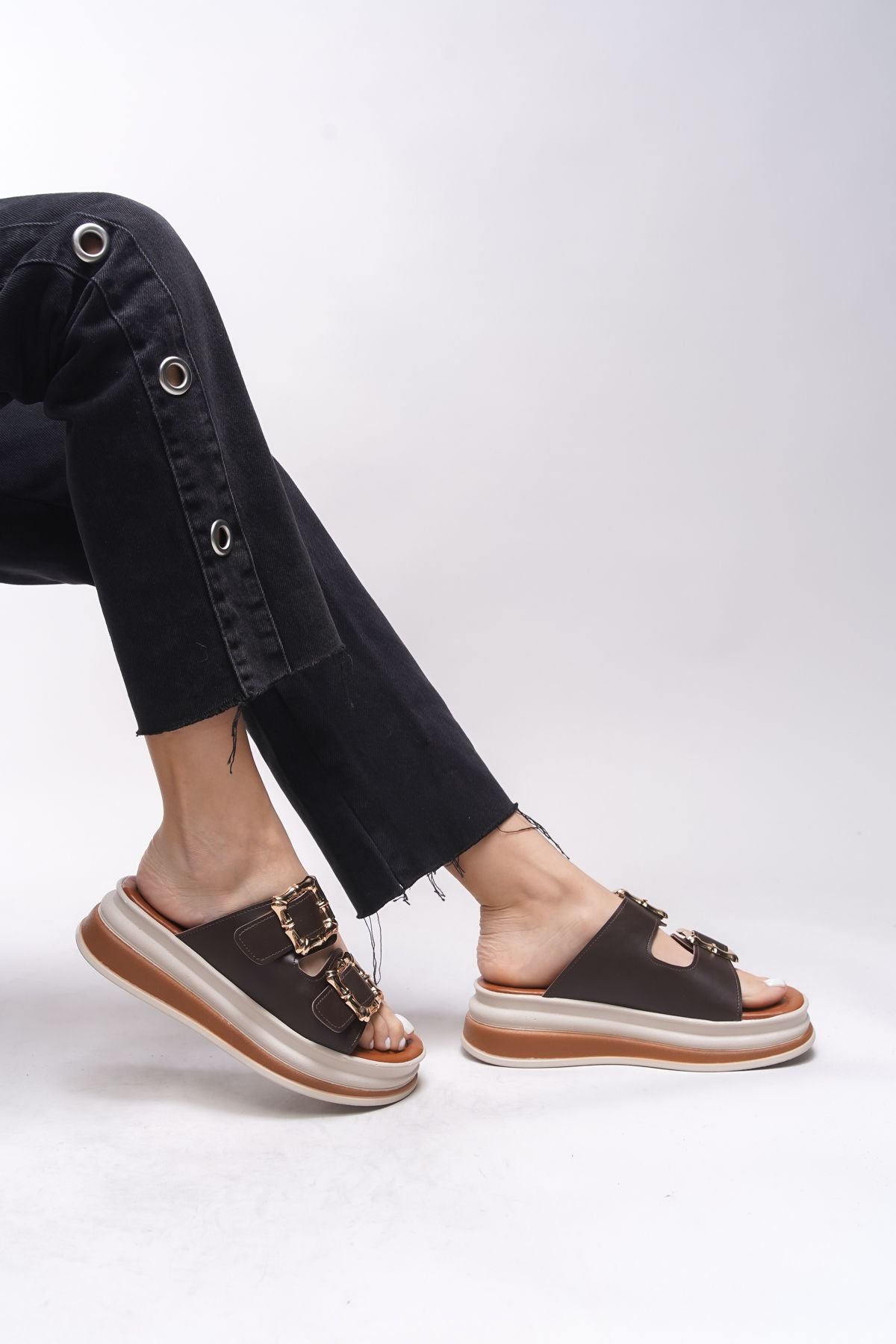 Rohlarth Woman Slippers 0012322 Brown