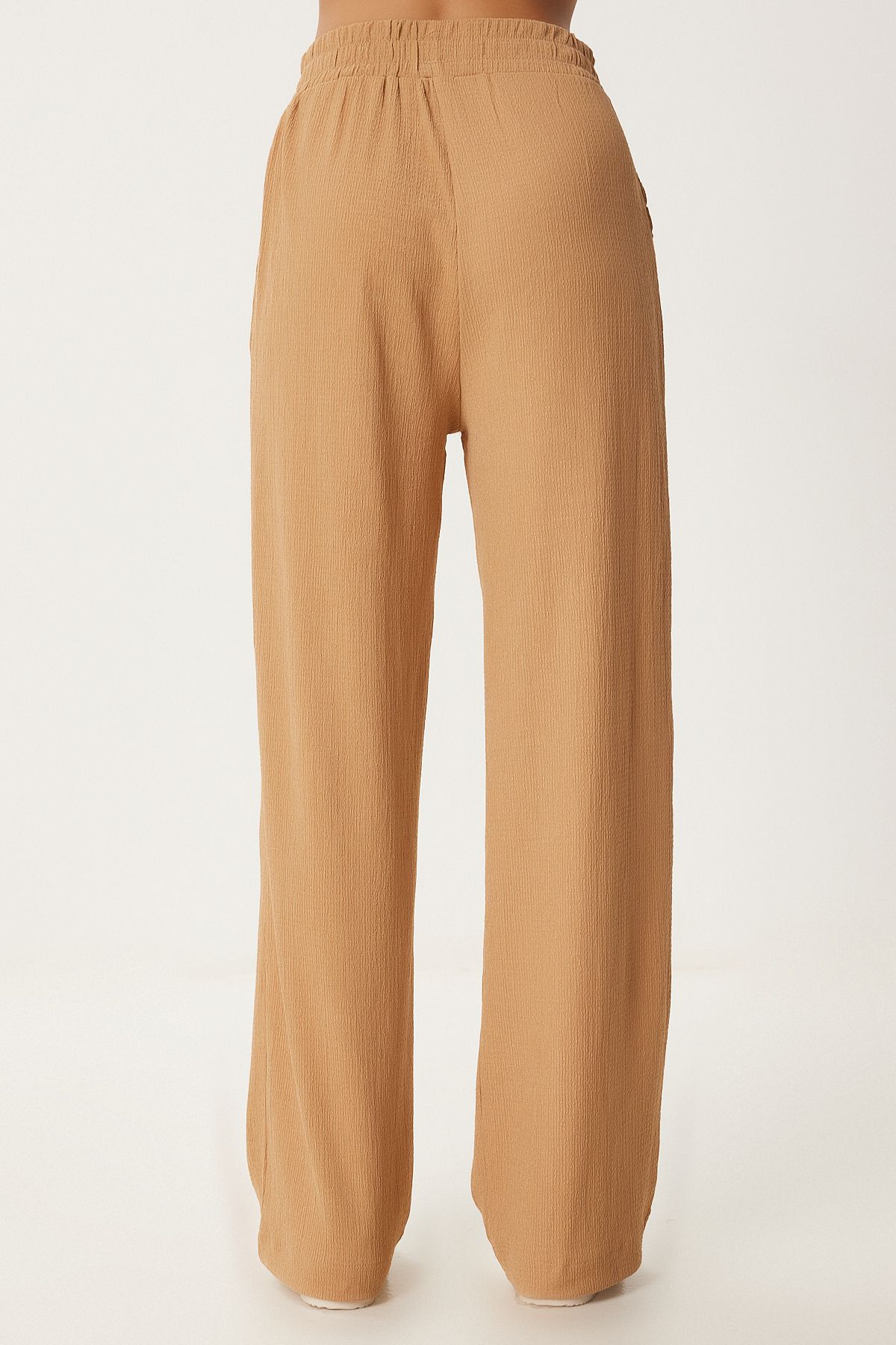 Female Biscuit Casual Knitting Shirt Pants Set KH00090
