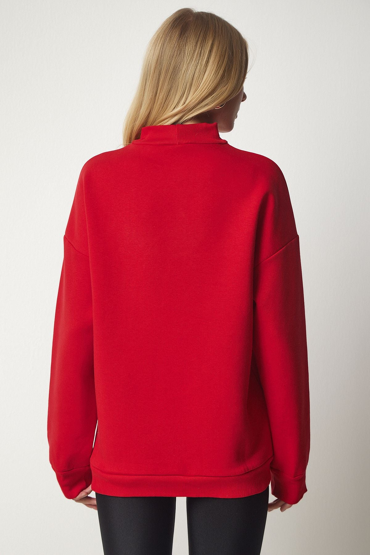 WOMEN RED RED DEGREE BASIC SWEATSHIRT UB00166