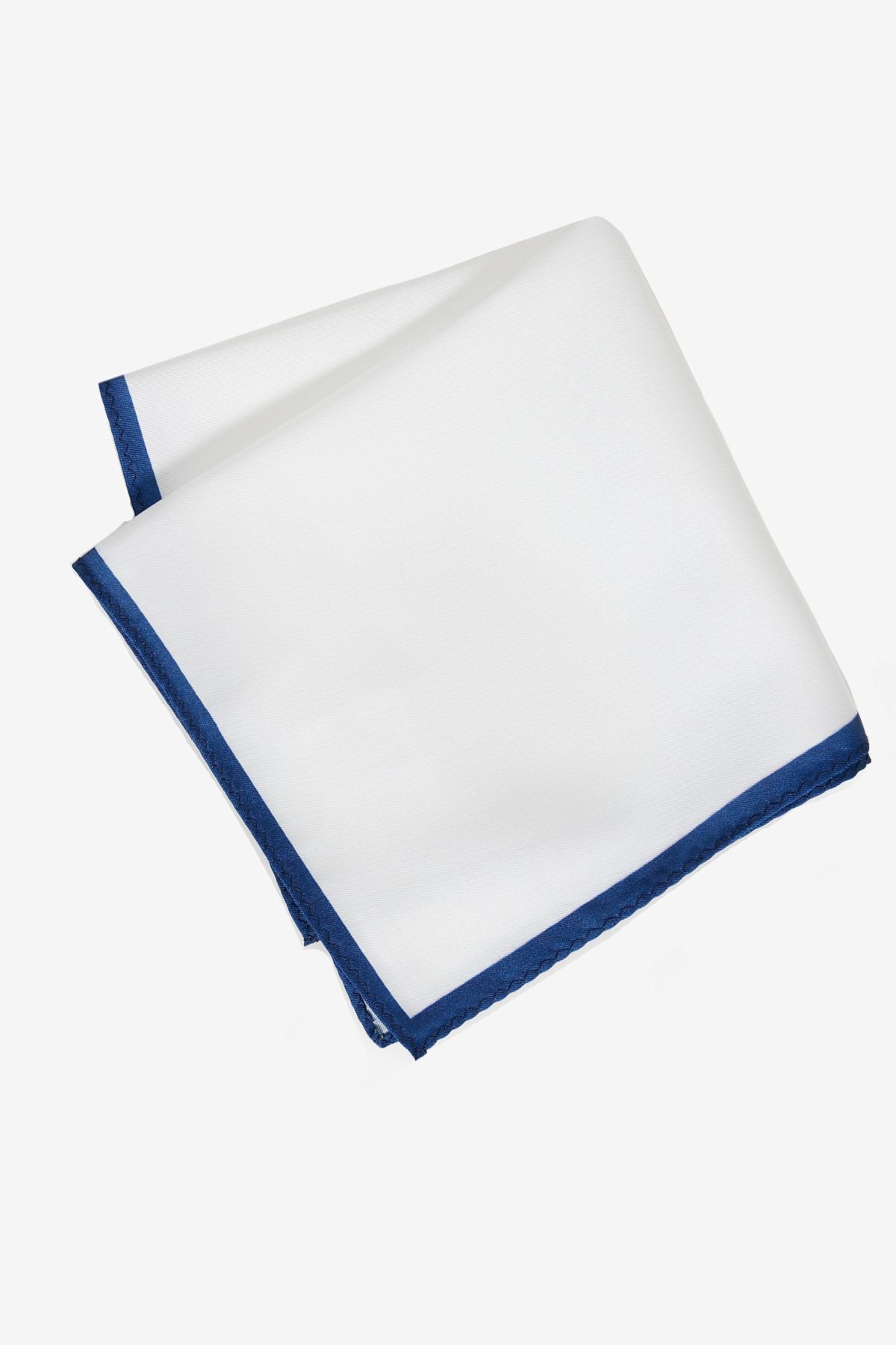 Men's White-Navy Blue Wipes