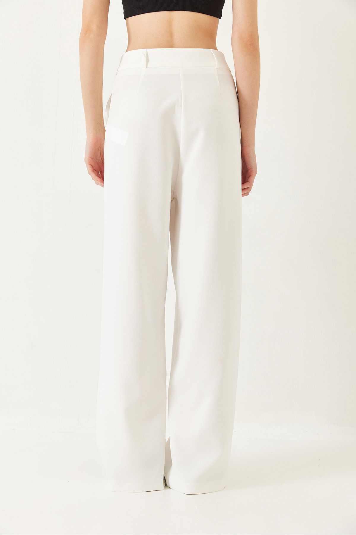 WOMEN'S WIDE POÇA MASKENDİK DISTRIBUTION Pants 60271019