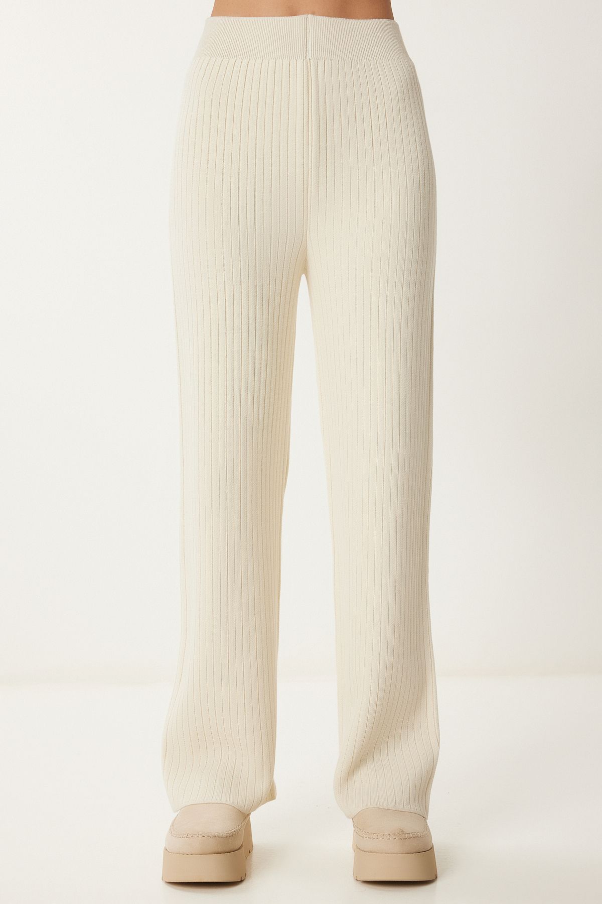WOMEN'S BONE ZIPPER VURAL KNOWING PUBLIC Pants Set PF00105