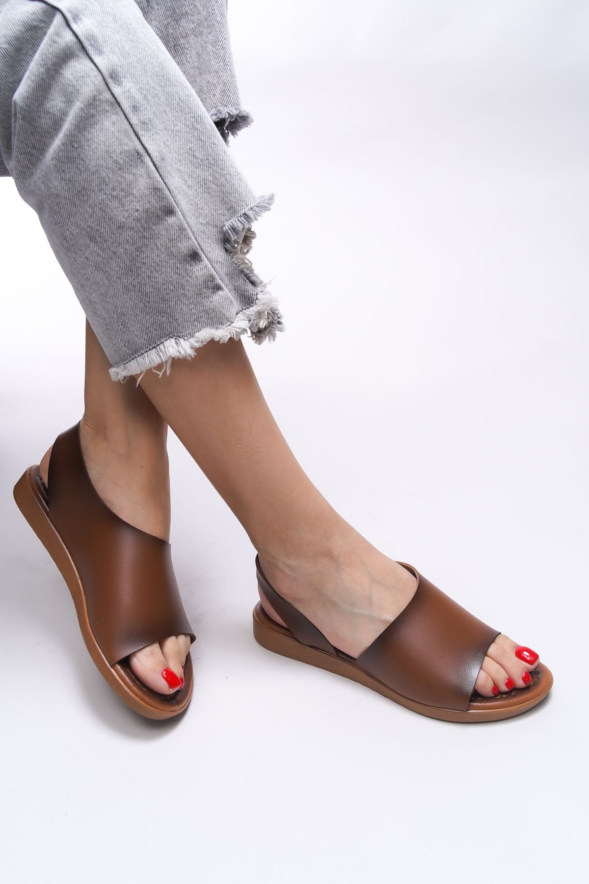 Melivyre Woman Sandals 0012505 Taba