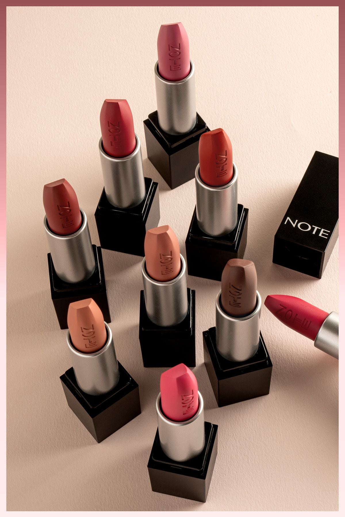 Mattever Lipstick semi -matte satin finish lipstick 04 Indian Curry - Nude